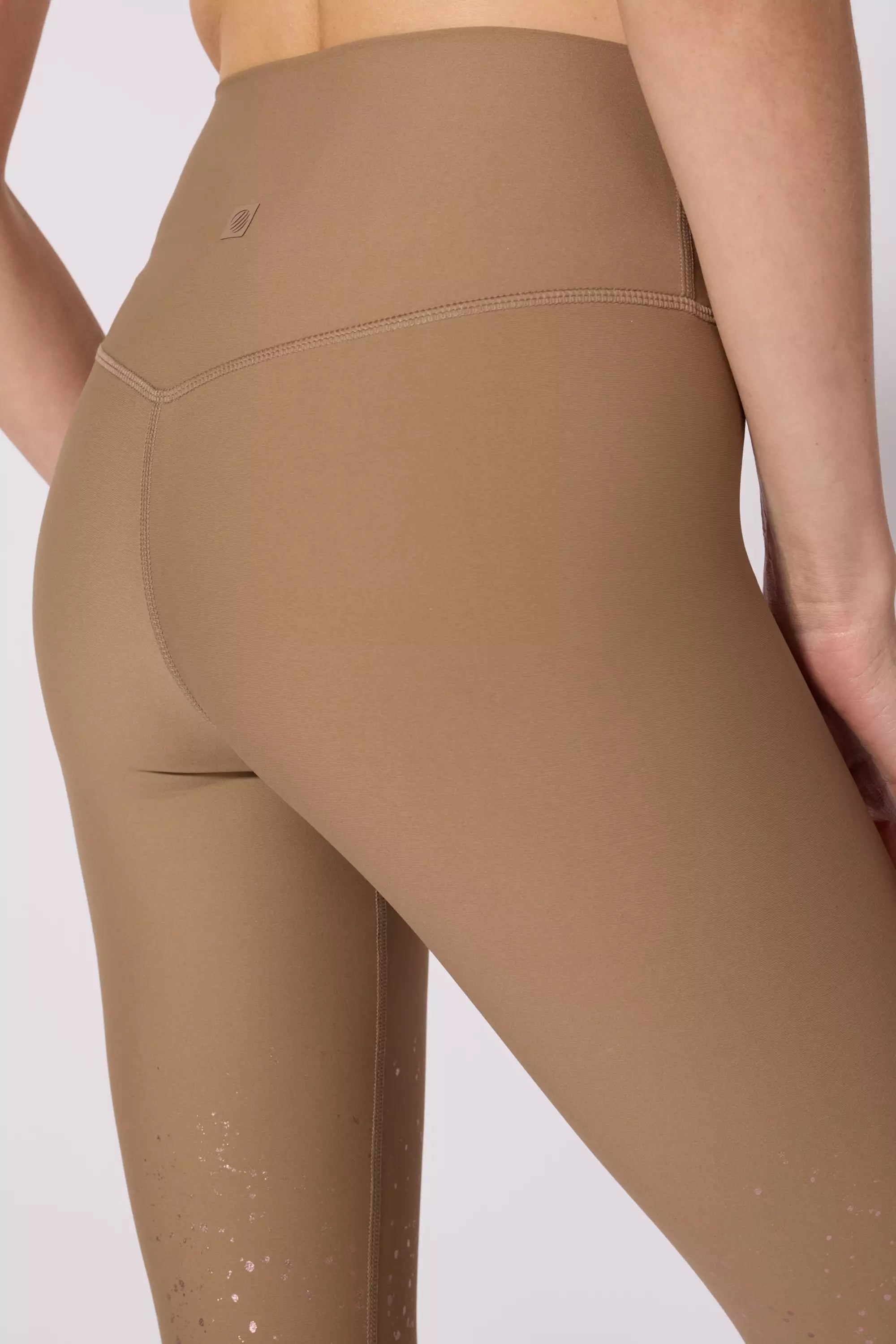Foil-Print Legging - Caribou