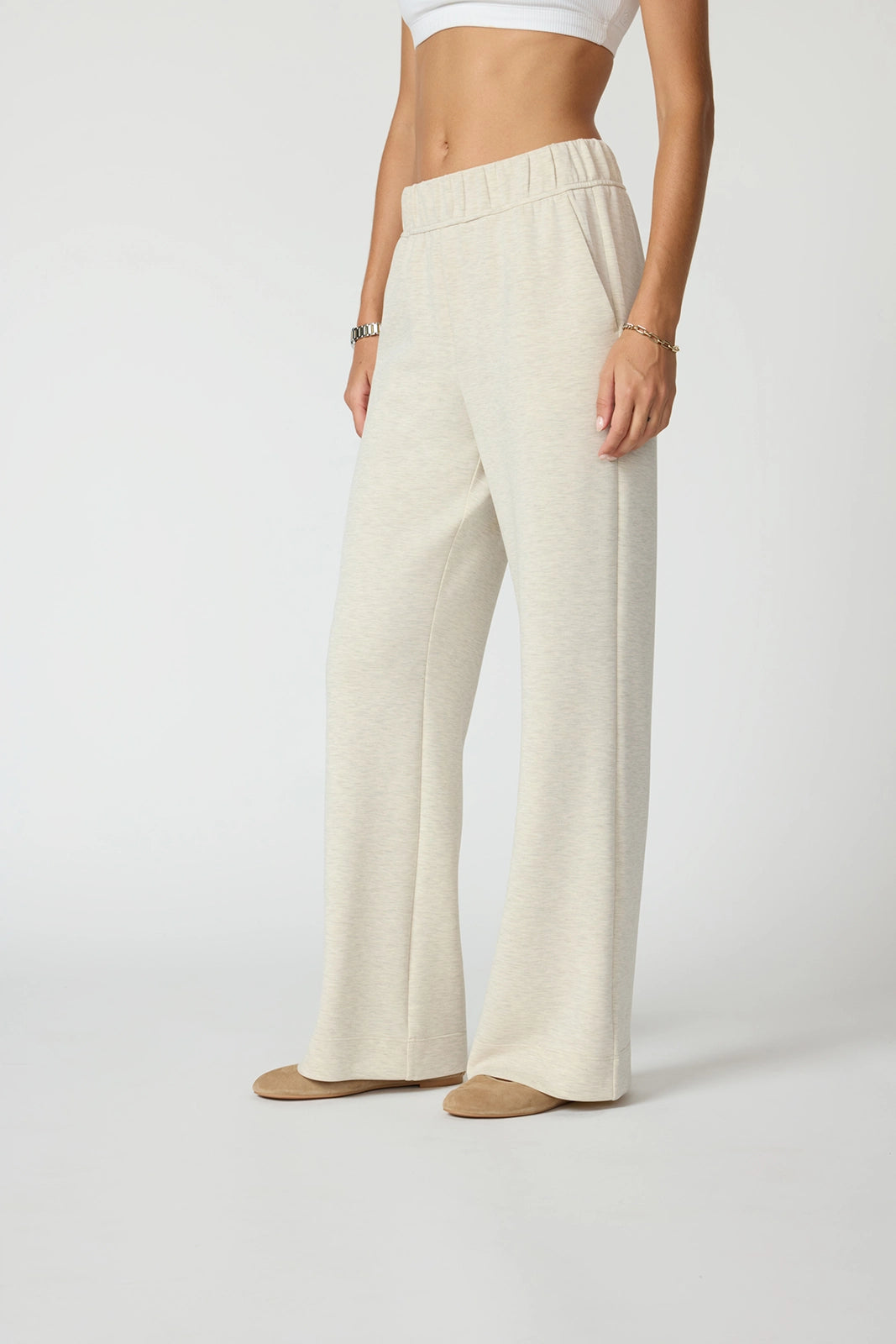 Dreamweave Relaxed Pant - Htr Moonbeam