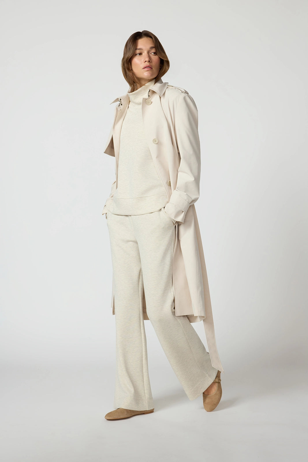 Dreamweave Relaxed Pant - Htr Moonbeam
