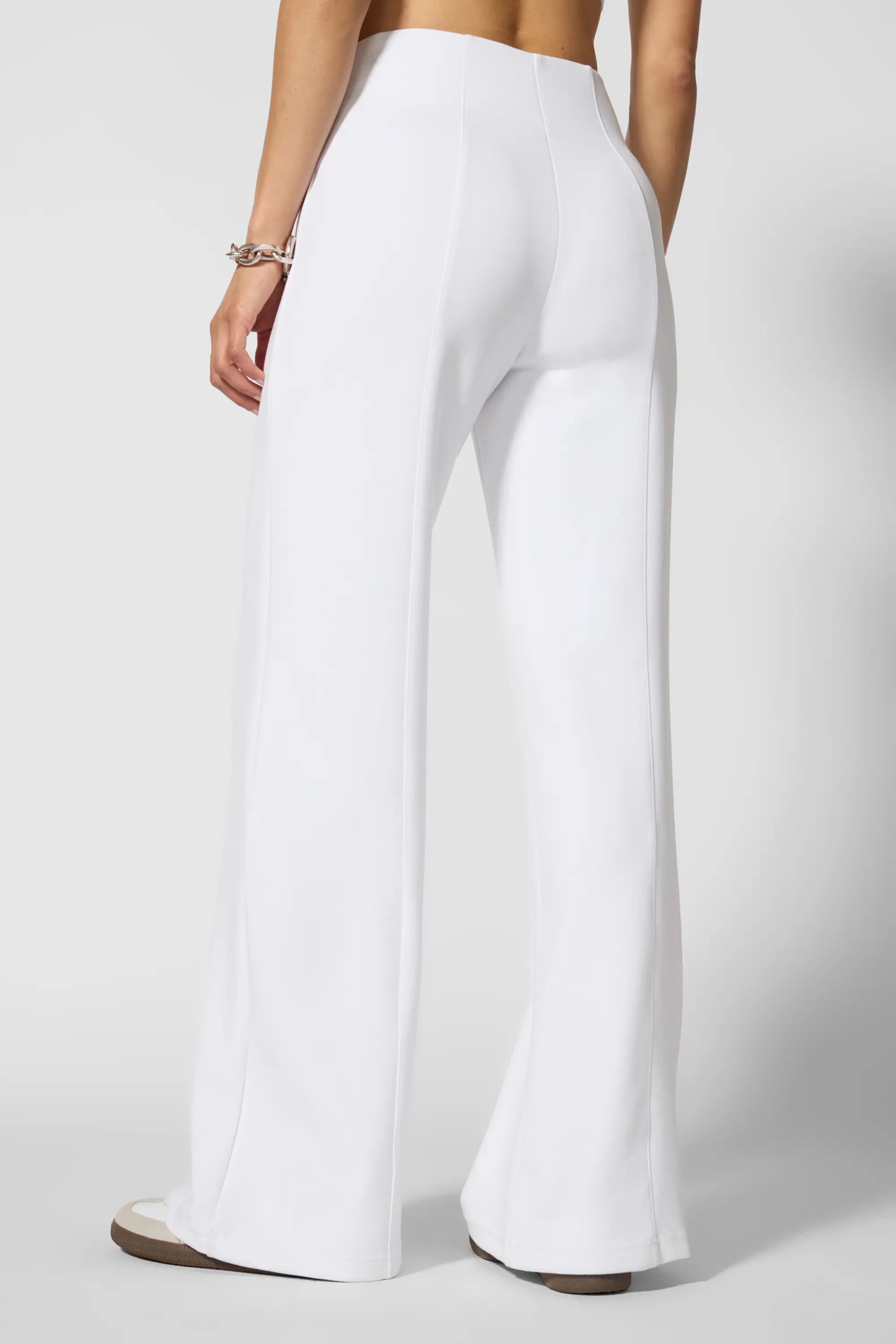 Wide Leg Pant - Brilliant White