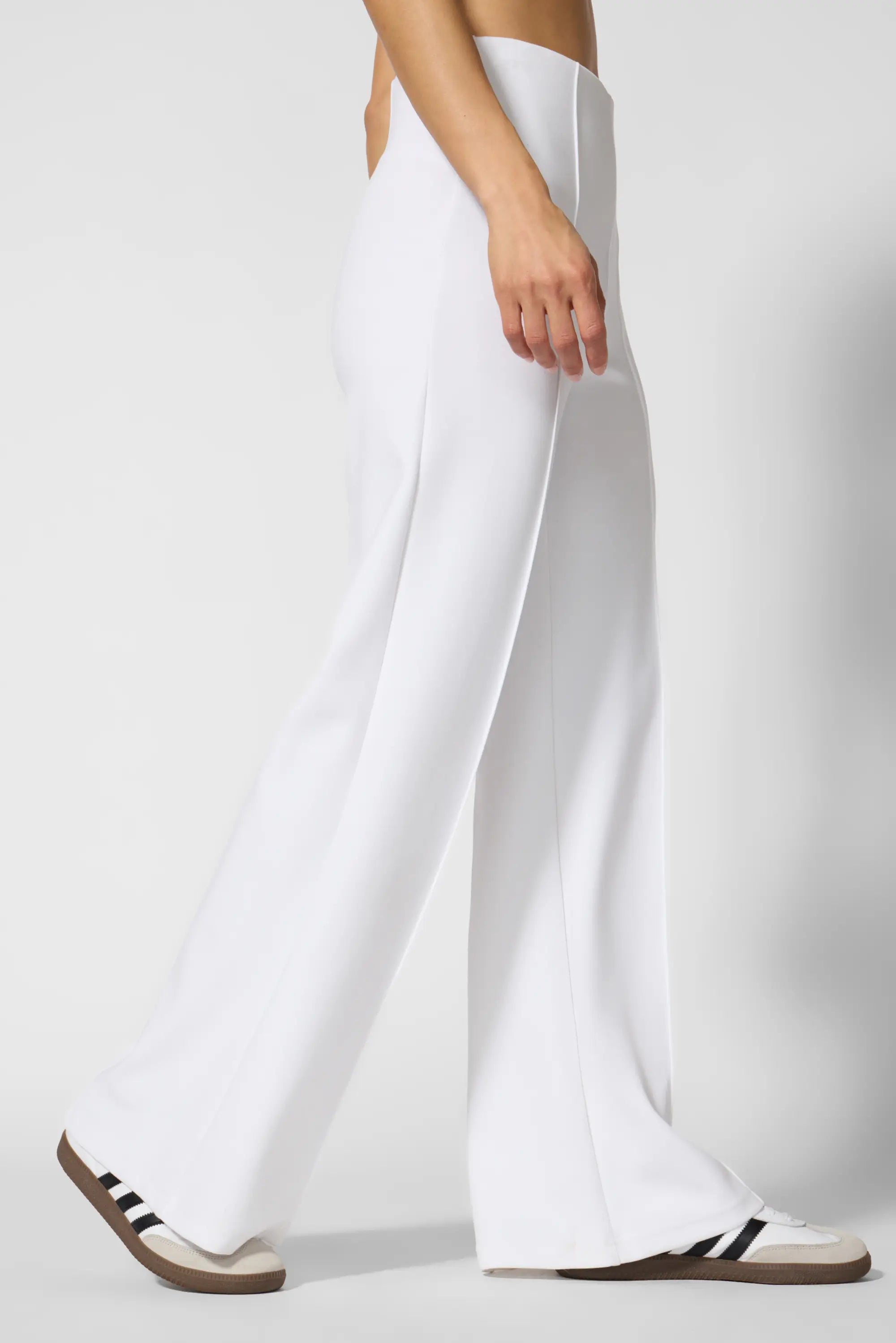 Wide Leg Pant - Brilliant White