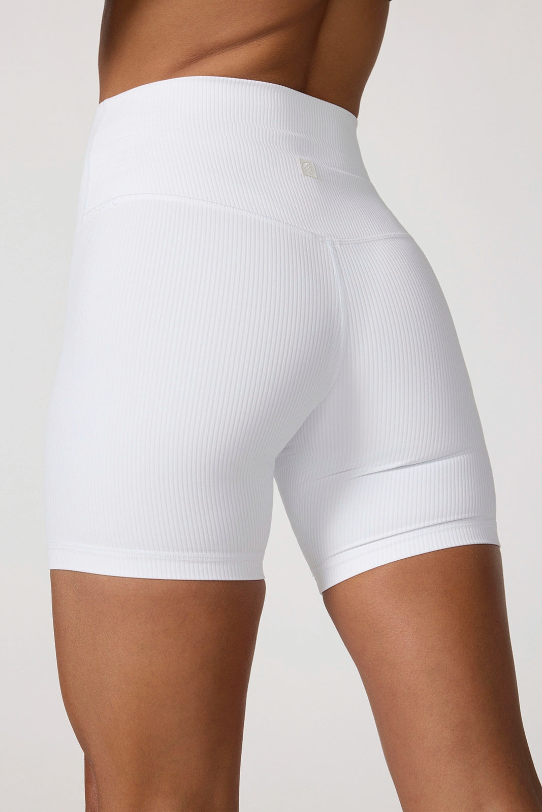 Ribbed Short - Brilliant White