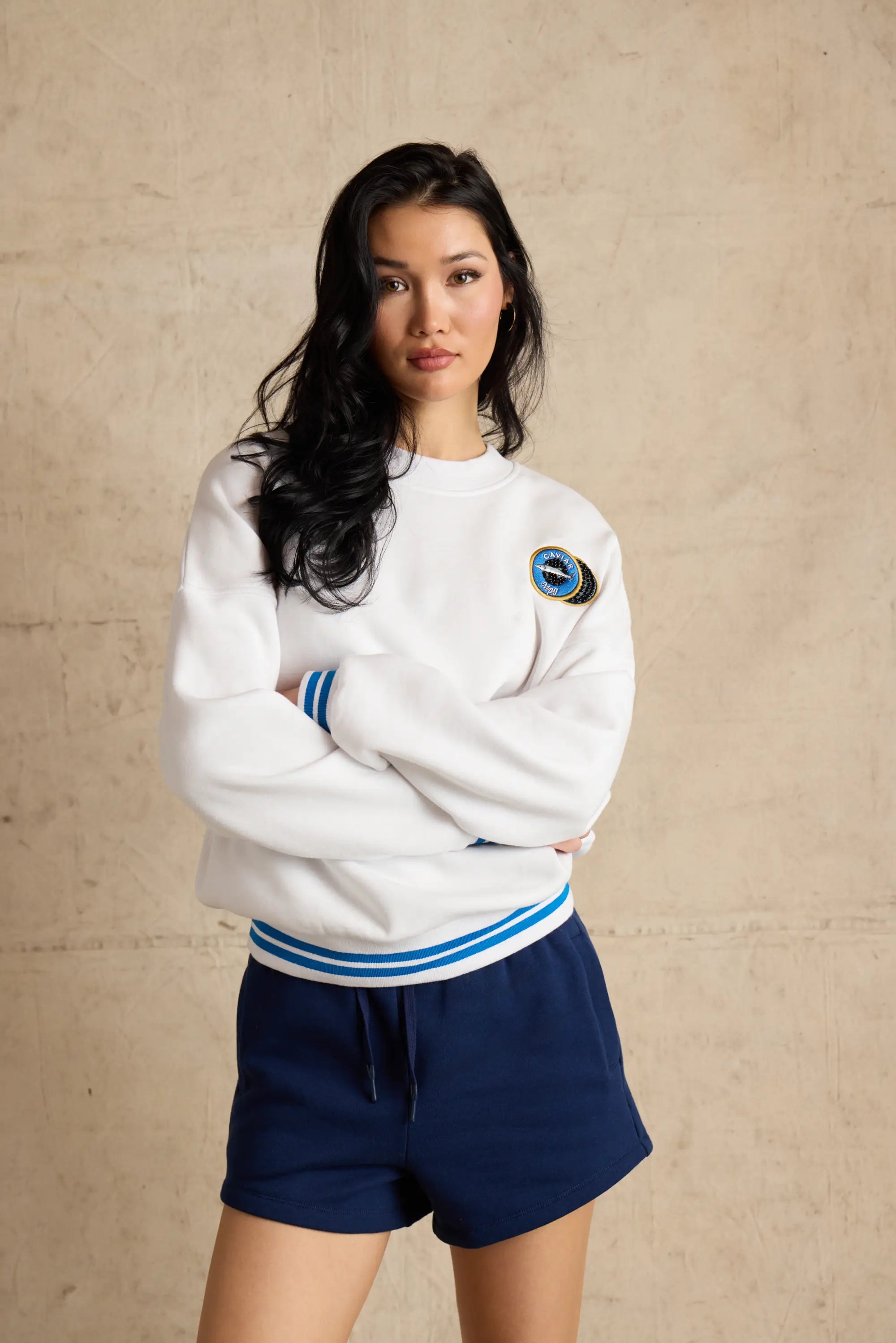 Luxefleece Sweat Short - Navy