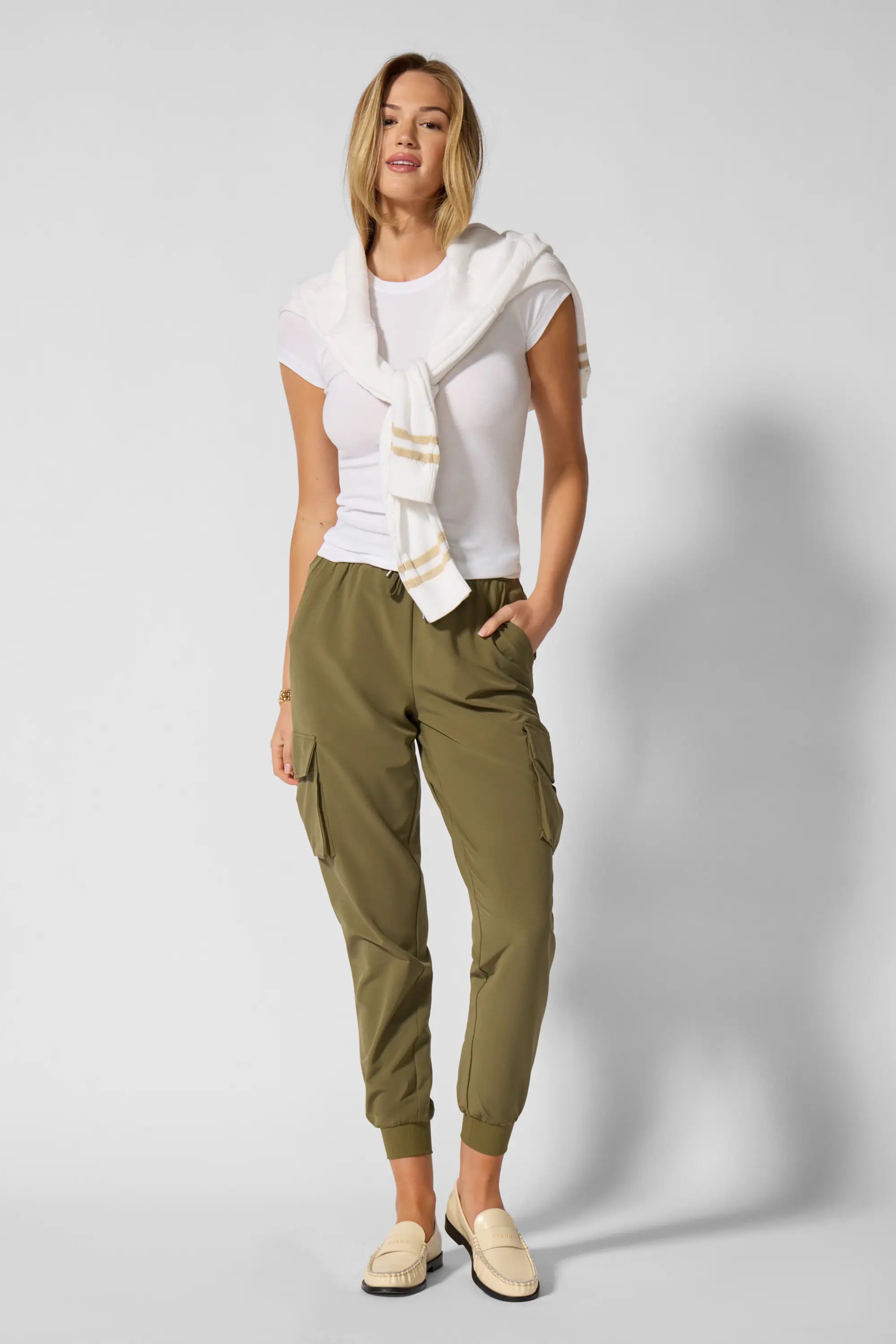 Ripstop Cargo Jogger - Ivy Green
