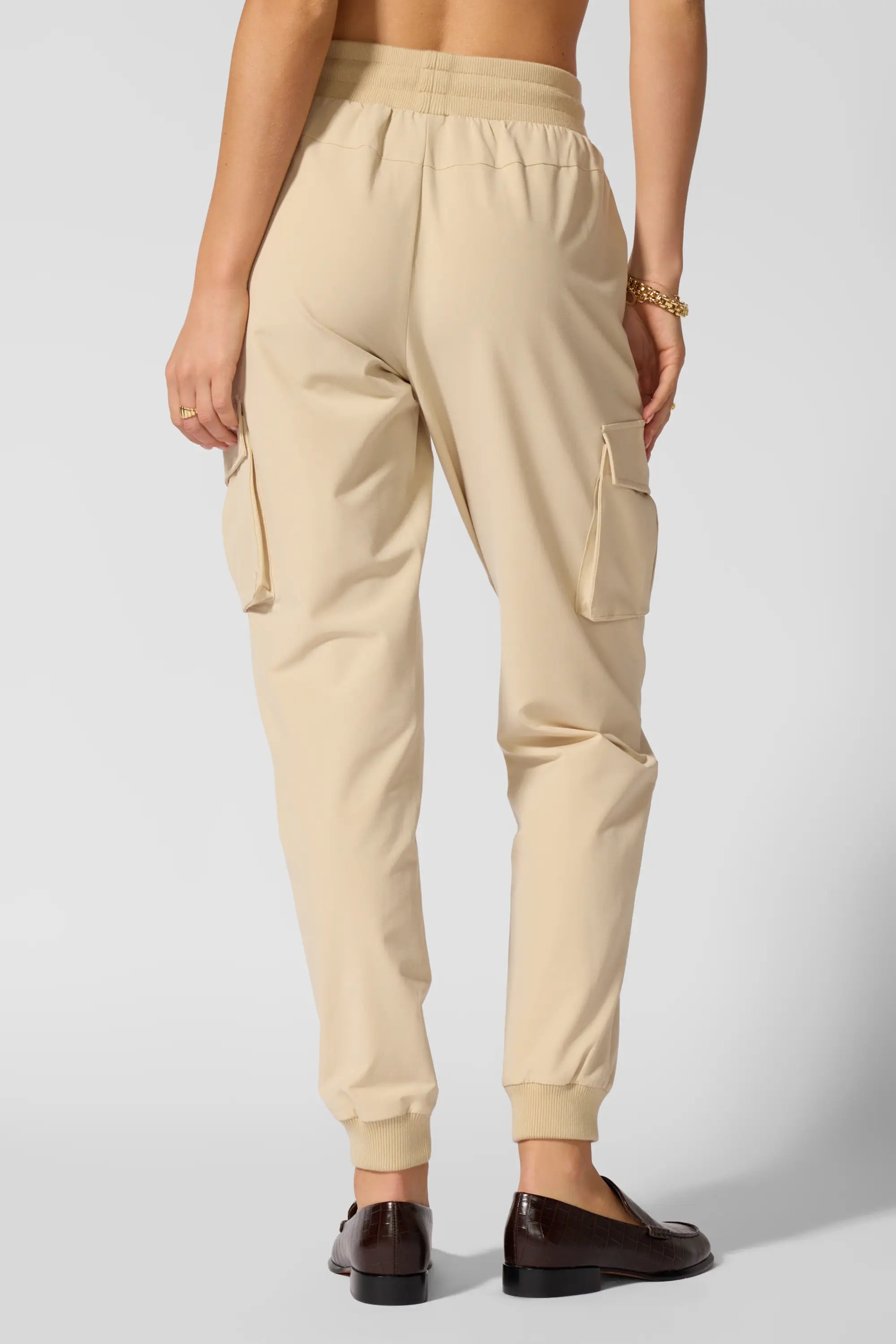 Ripstop Cargo Jogger - Brown Rice