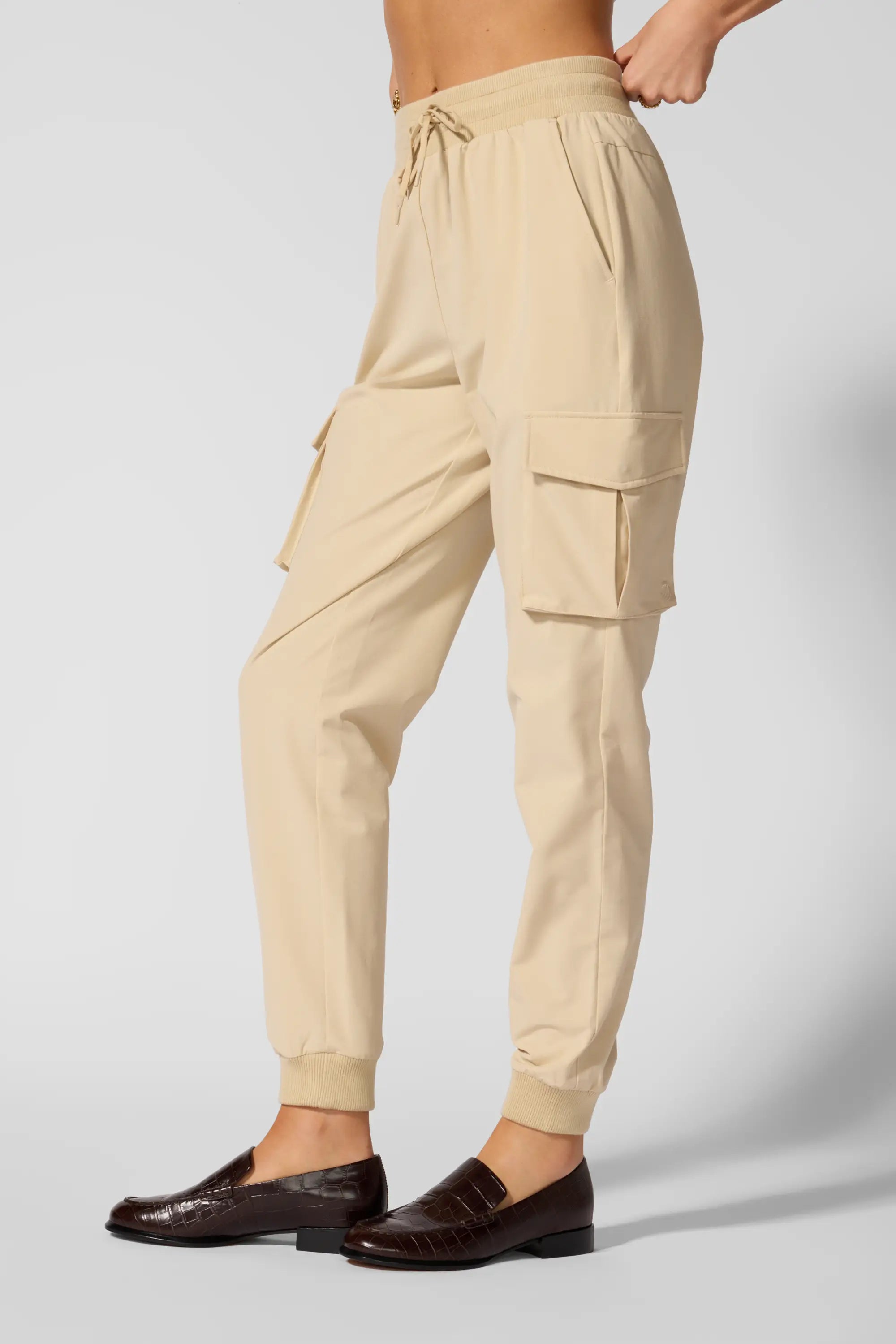 Ripstop Cargo Jogger - Brown Rice