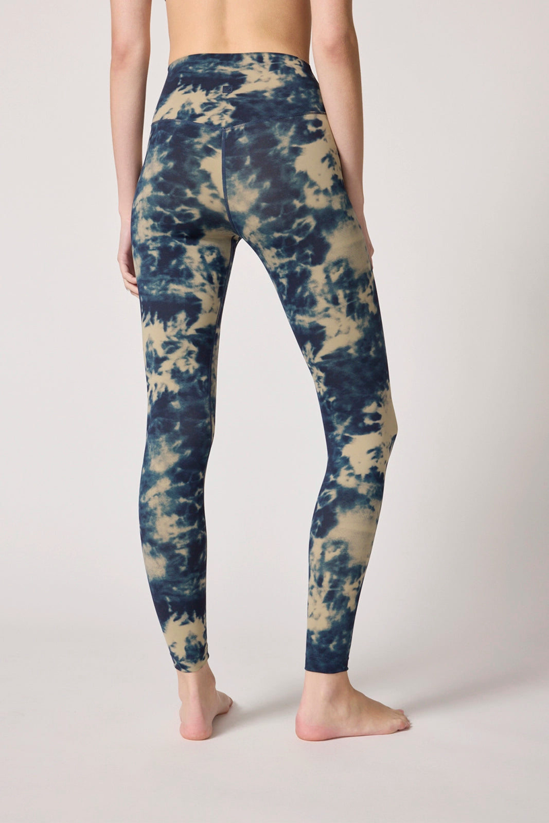 Printed Legging - Silver Sage Shibori