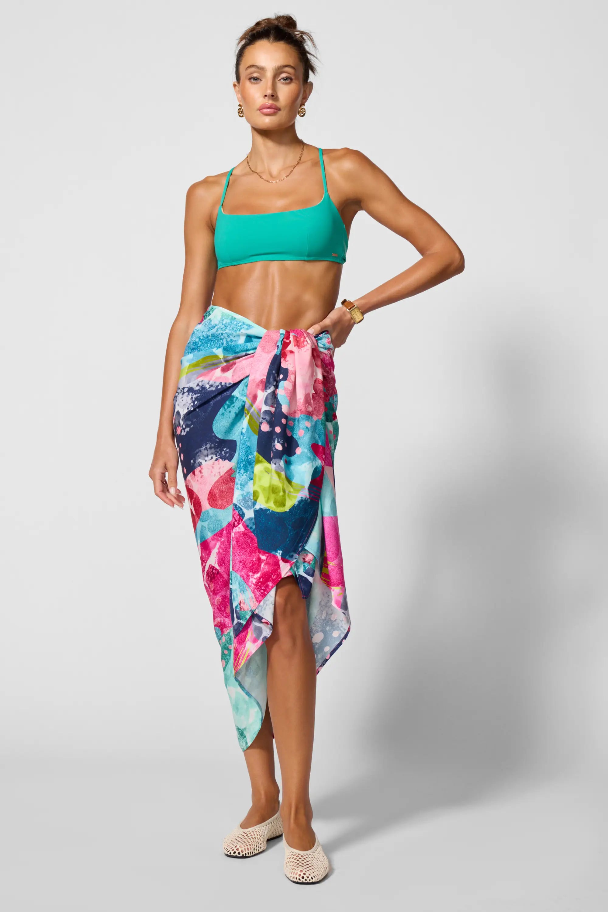 Pareo Wrap - Sea Glass