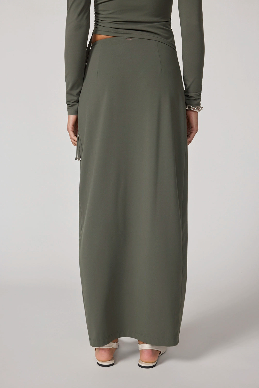 Cloud Fitted Wrap Skirt - Kambaba