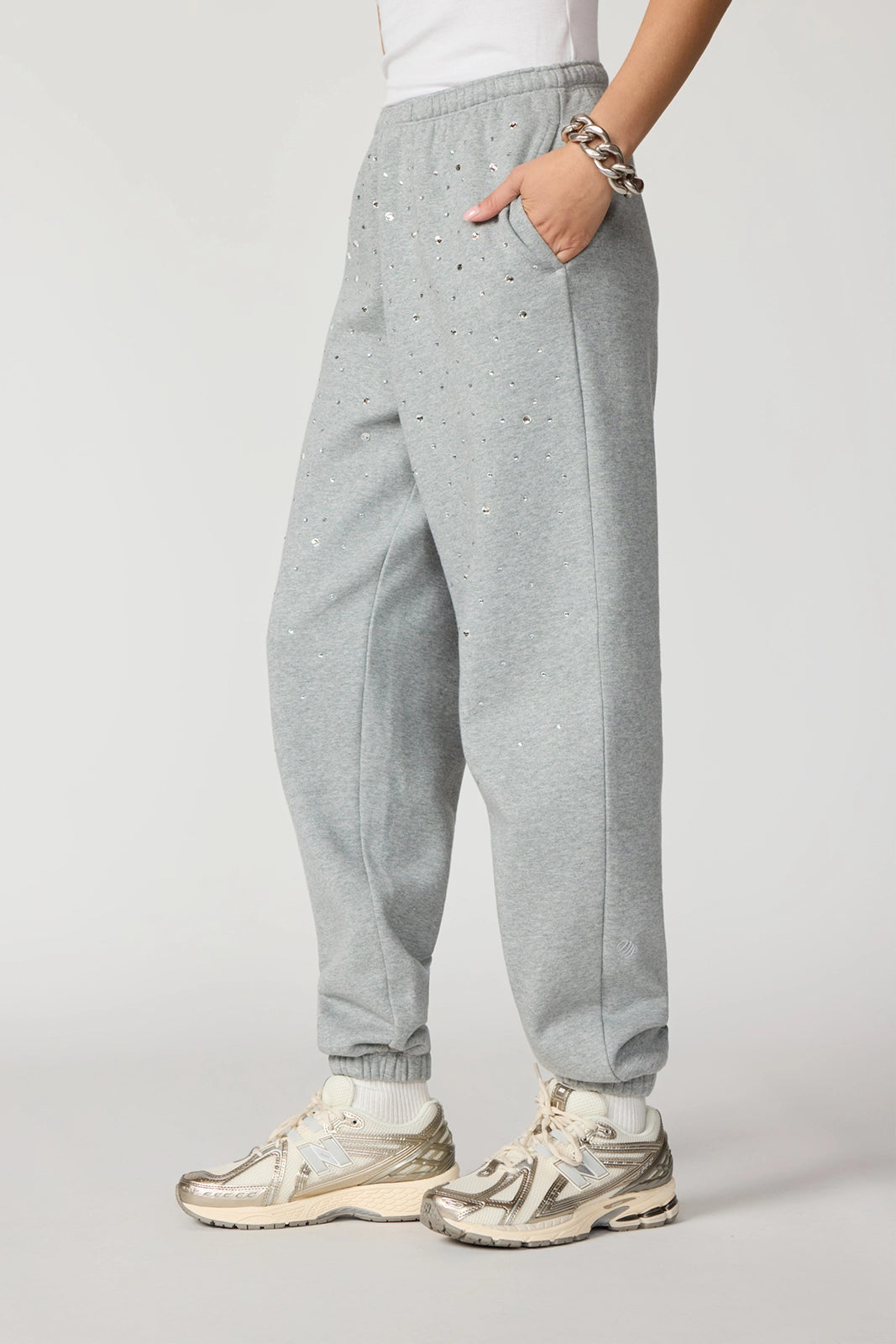 Luxefleece Boyfriend Sweatpant - Diamond Decadence