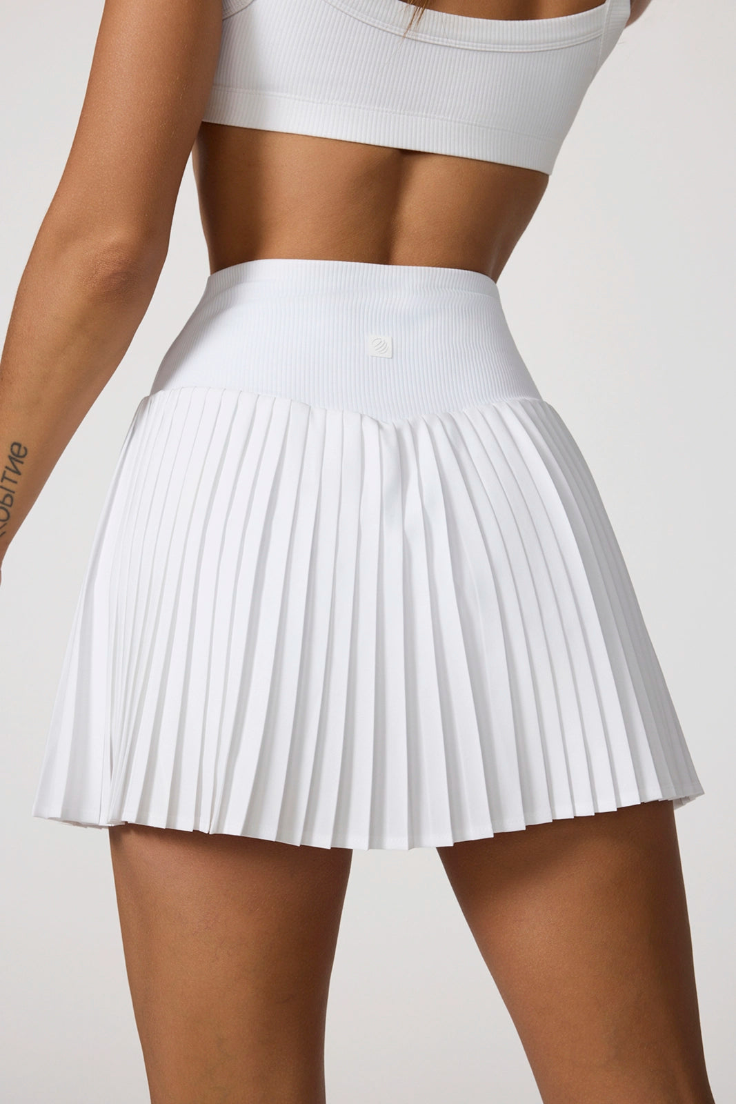 Club Micro Pleated Skort - Brilliant White