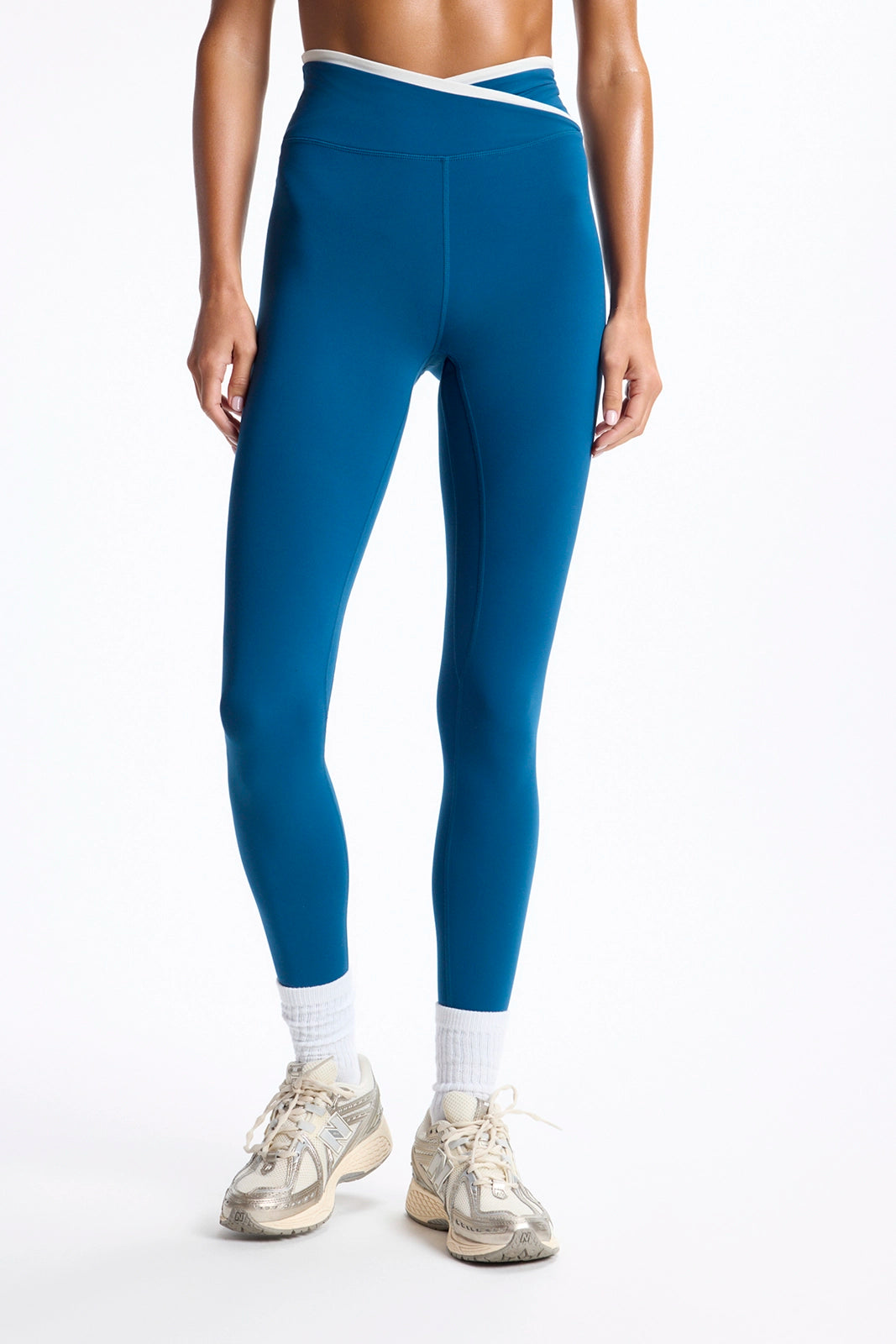 Cloud Two Tone Legging - Sailor Blue/Vanilla