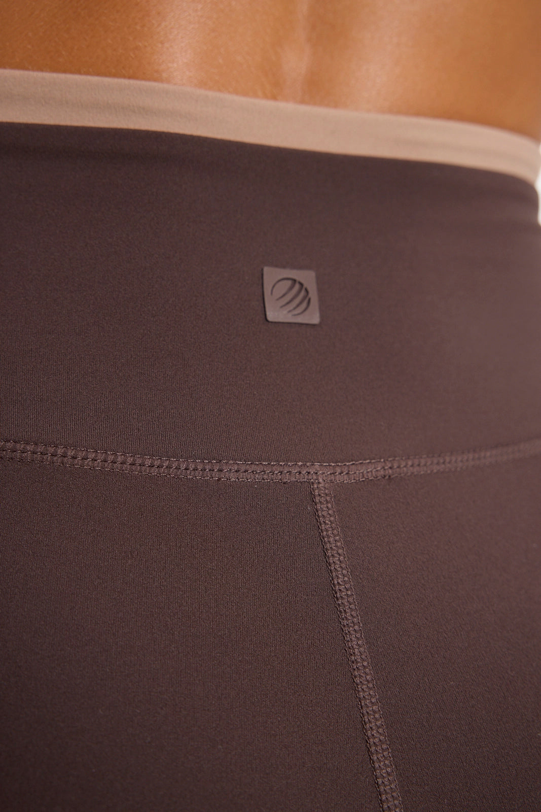 Cloud Two Tone Legging - Java/Brownie