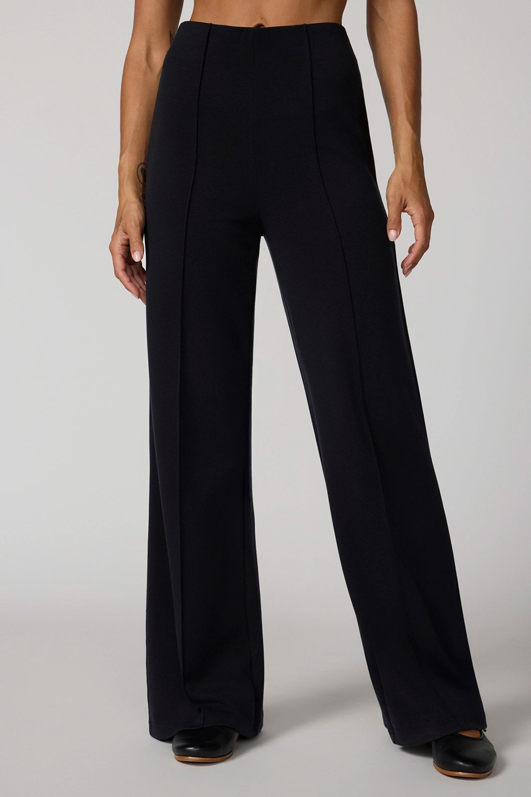 Performance Wide Leg Pant - Black
