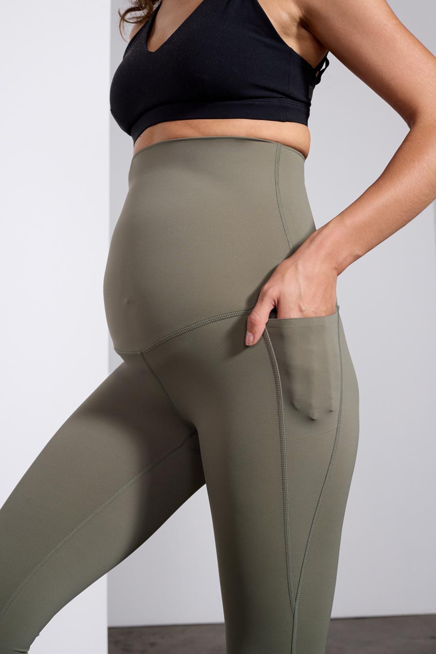 Vital 26" Side Pocket Maternity Legging