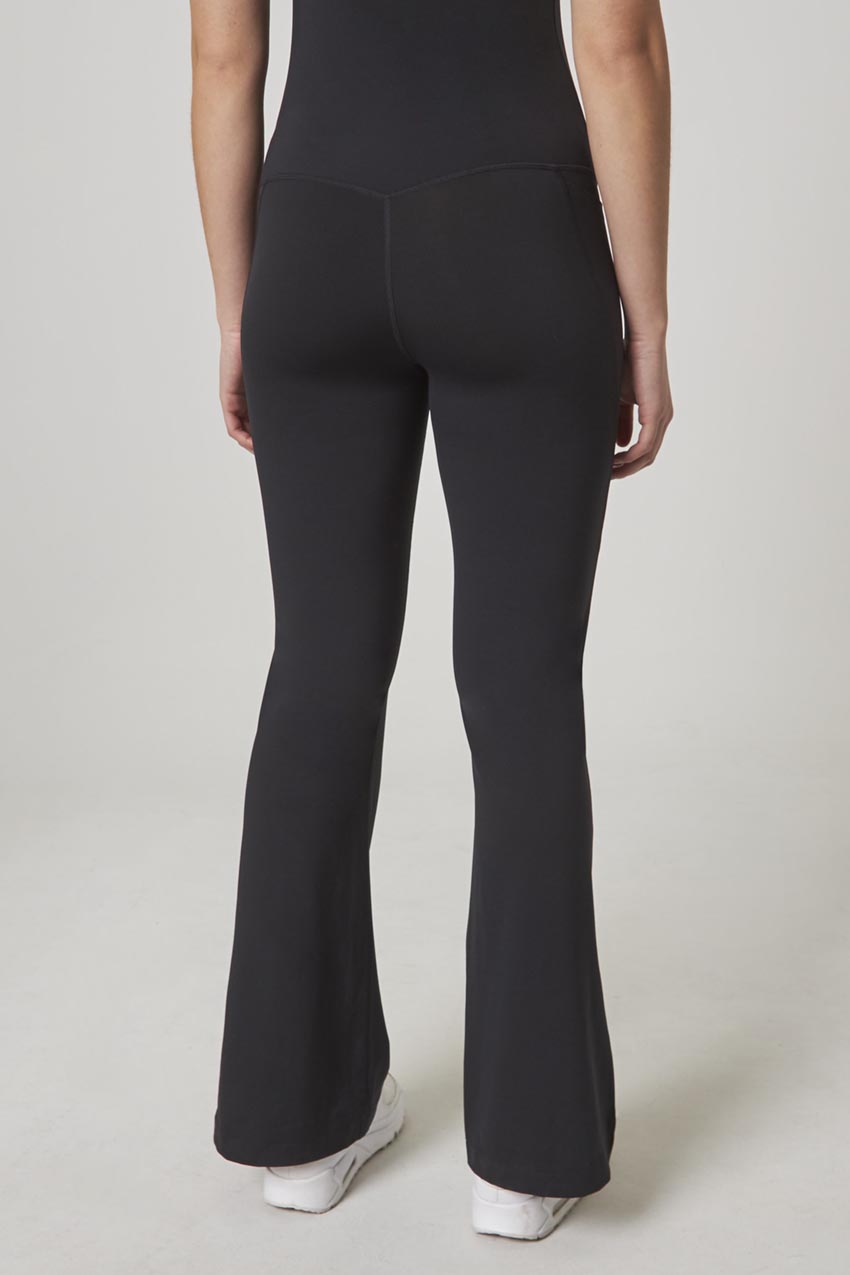 Vital Recycled Nylon Side Slit Maternity Wide Legging 30"