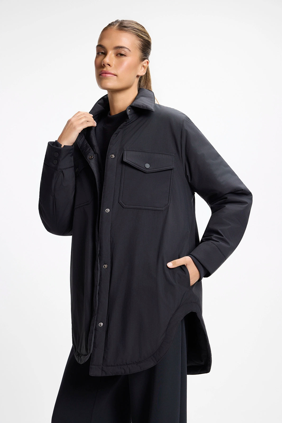 Shirt Jacket - Black