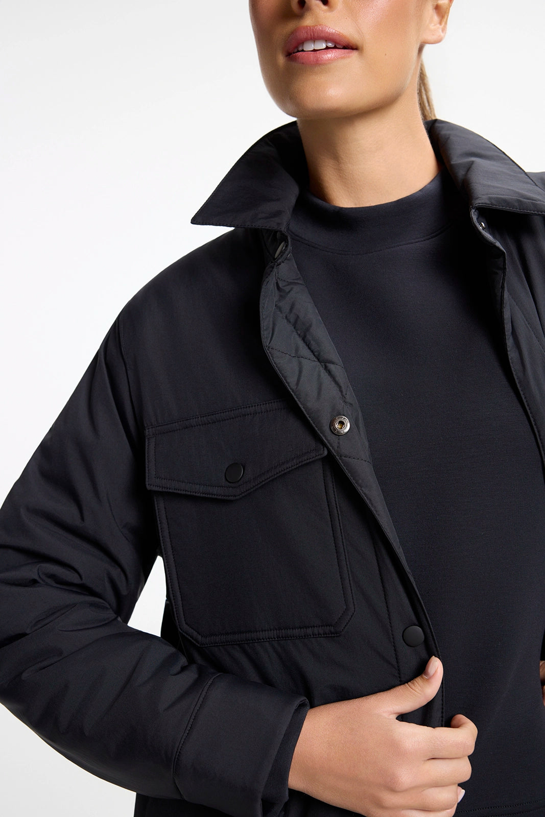 Shirt Jacket - Black