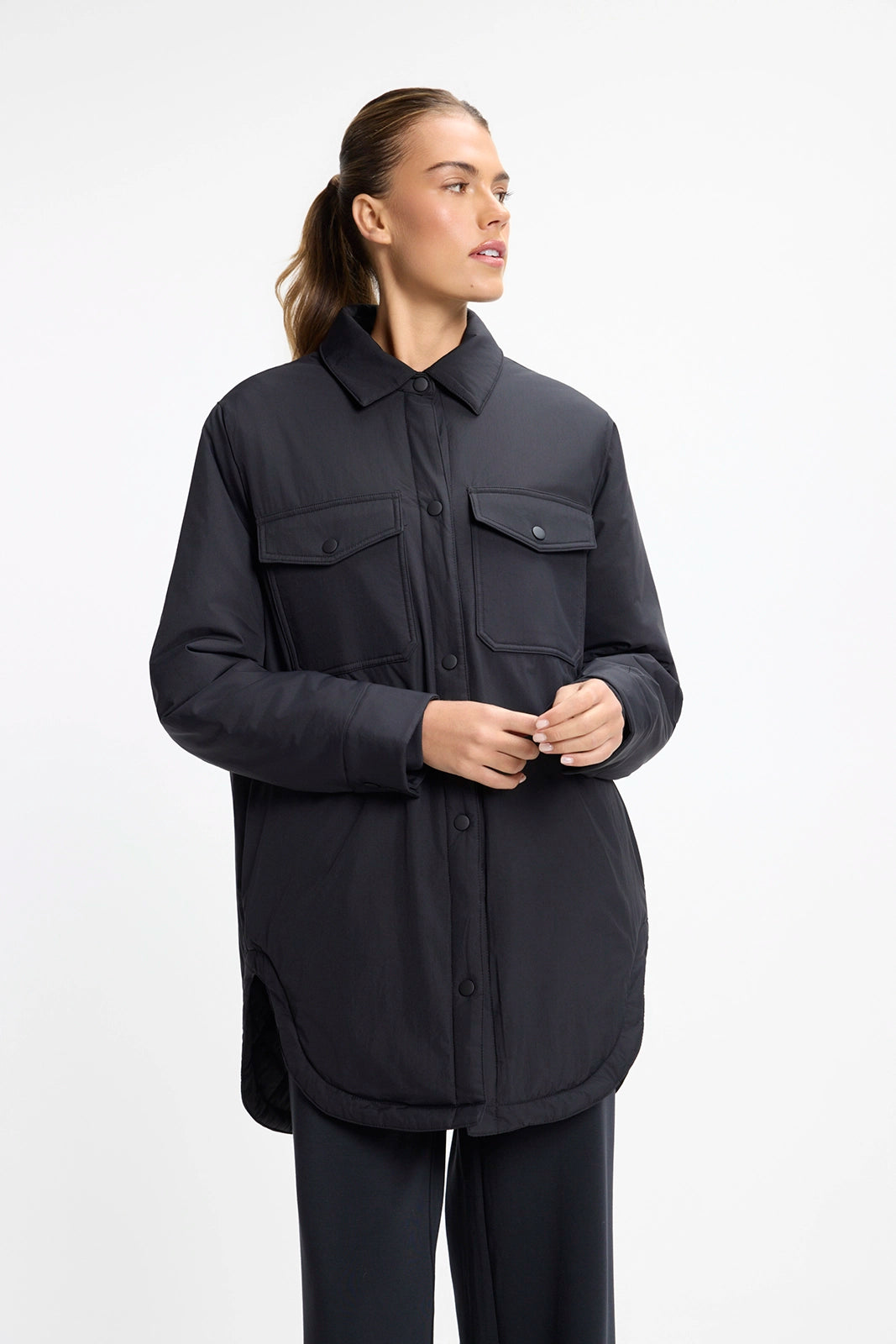 Shirt Jacket - Black