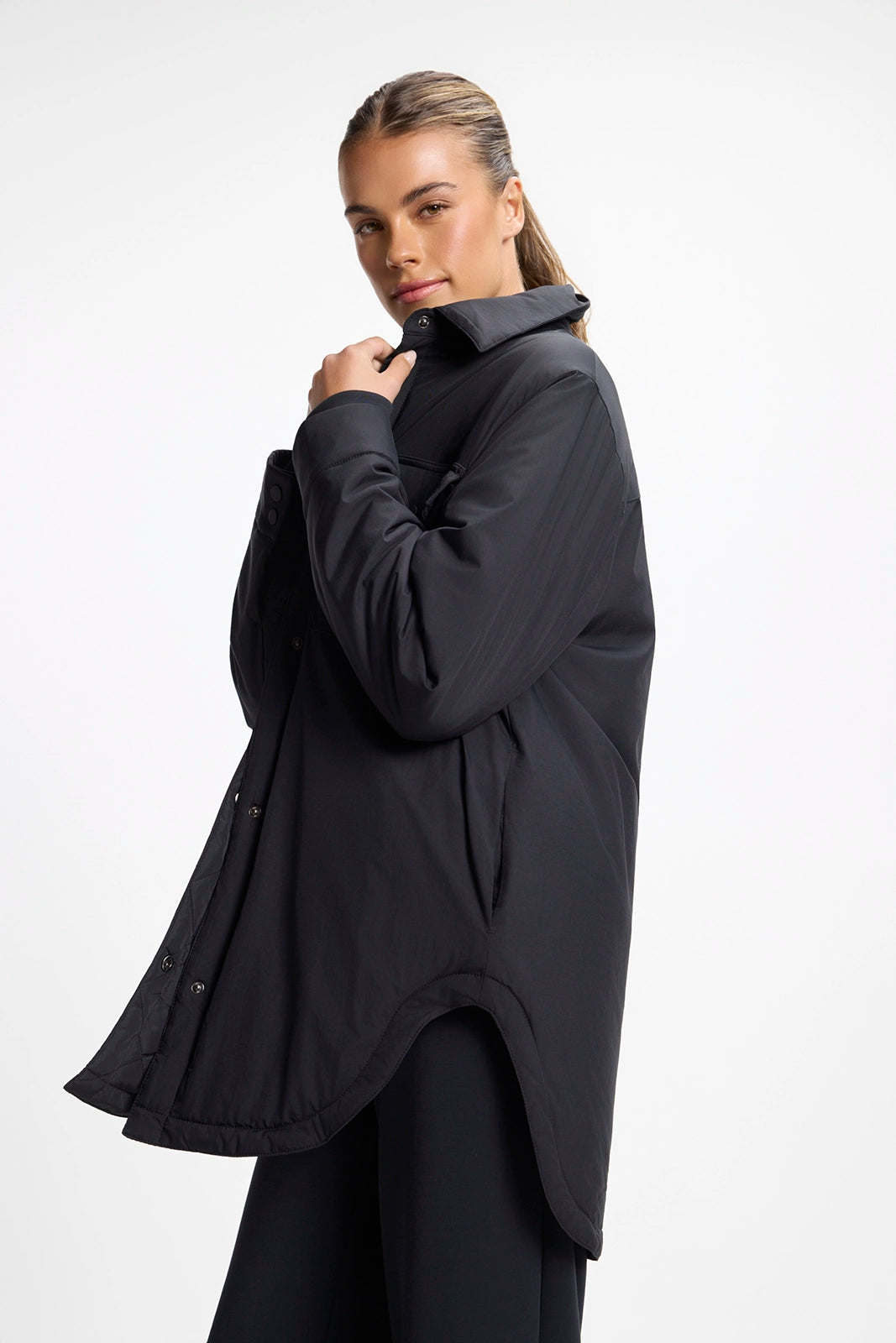 Shirt Jacket - Black