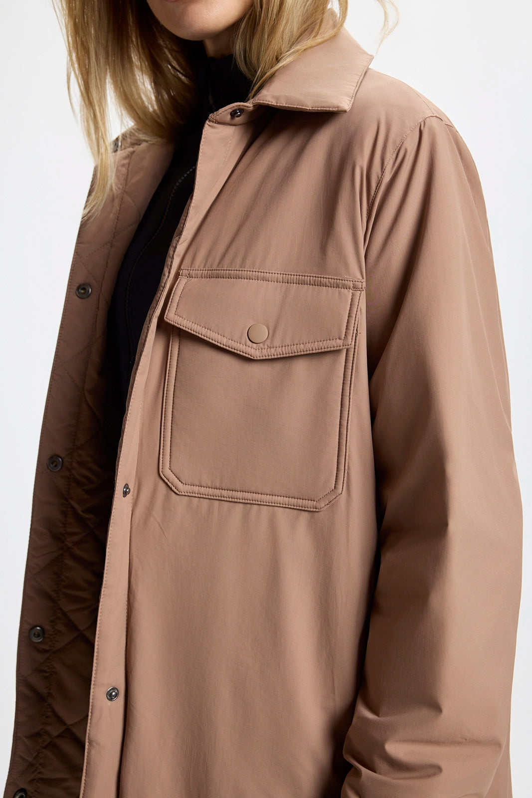 Shirt Jacket - Brownie