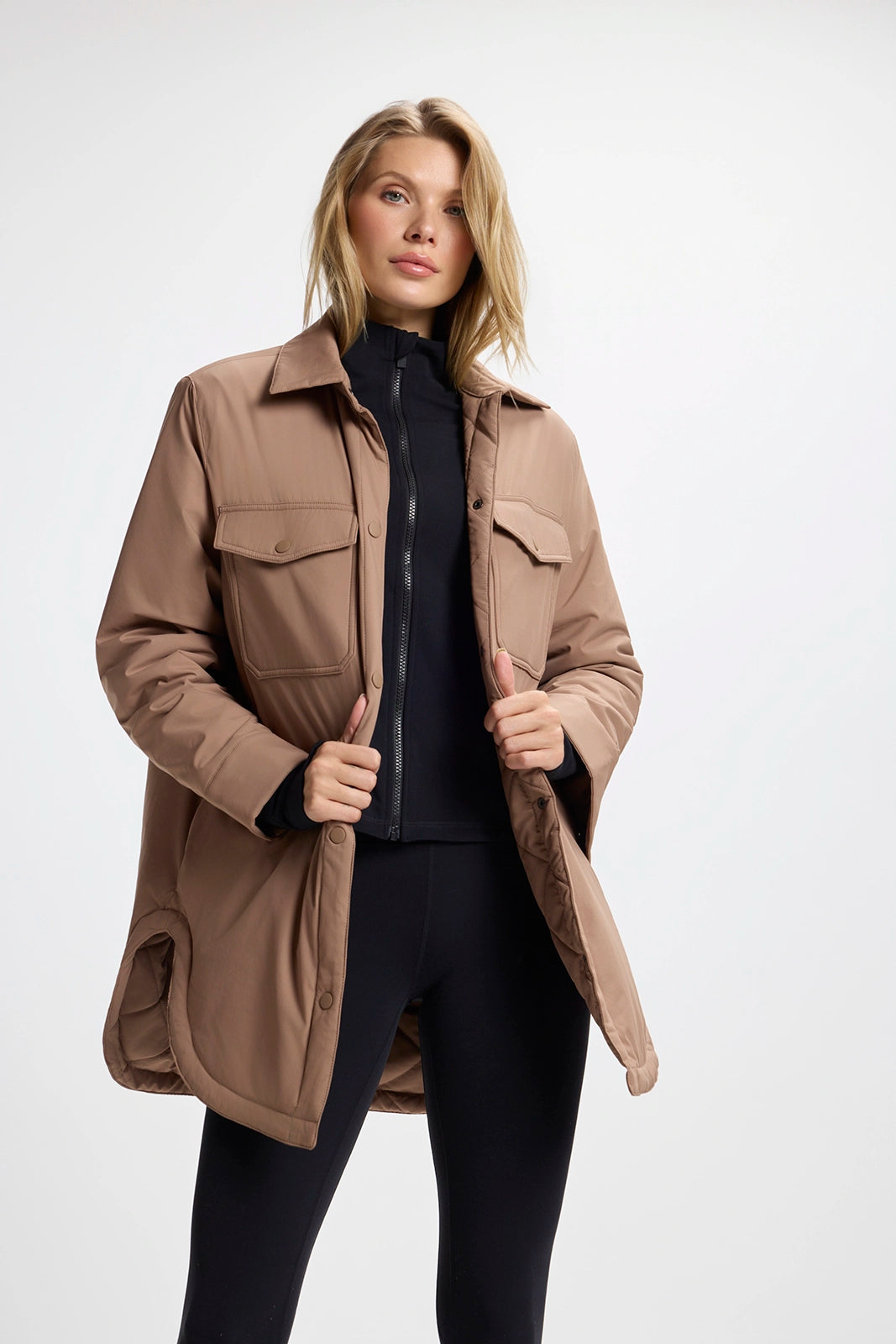 Shirt Jacket - Brownie