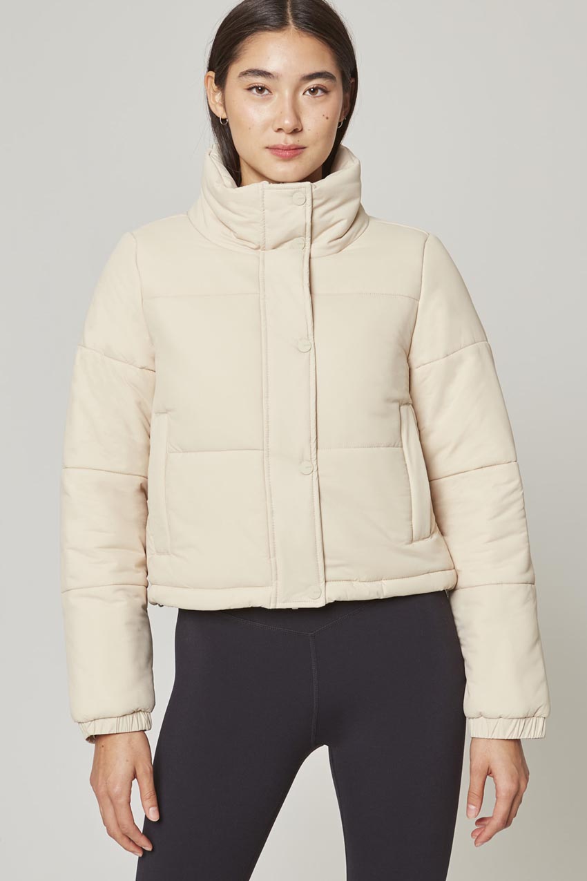 Fascinate Sorona® Insulated Crop Puffer