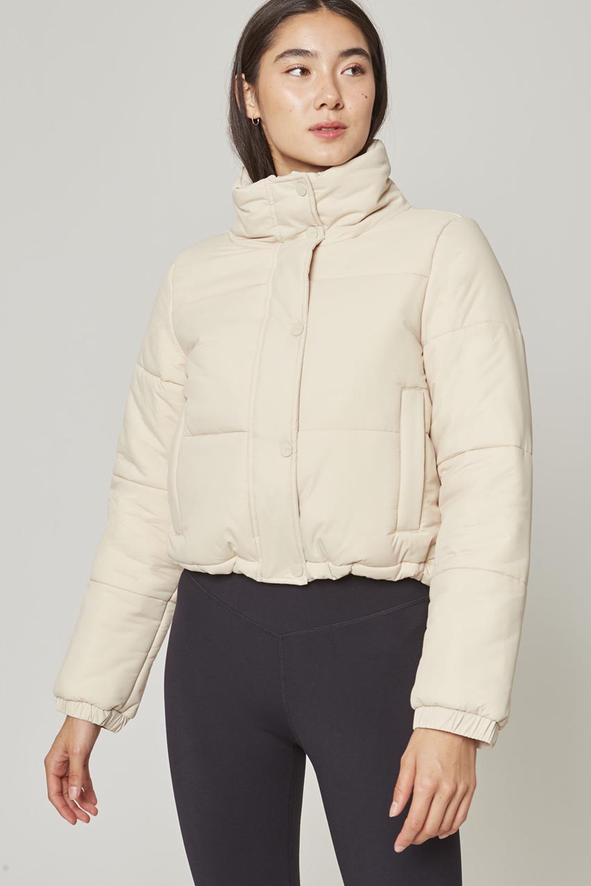 Fascinate Sorona® Insulated Crop Puffer