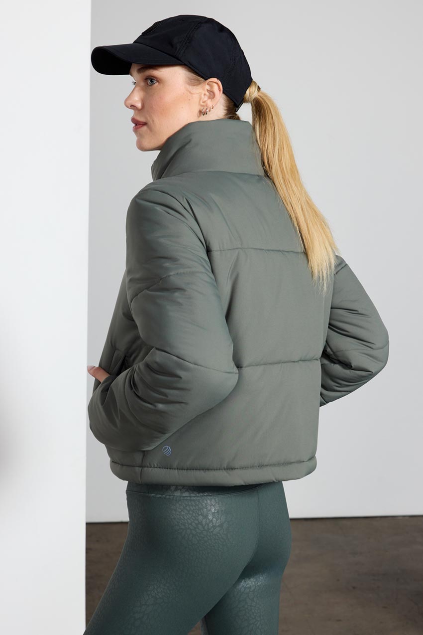 Fascinate Sorona® Insulated Crop Puffer