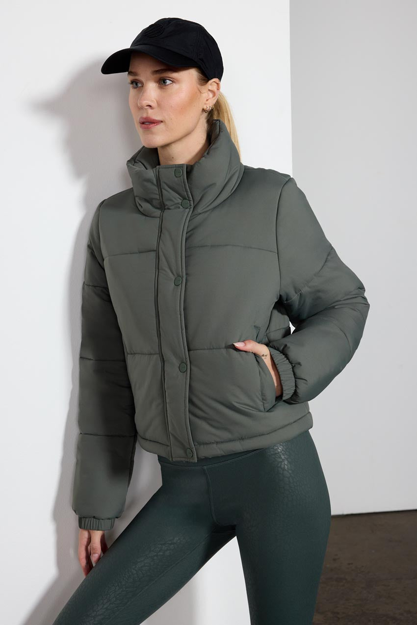 Fascinate Sorona® Insulated Crop Puffer