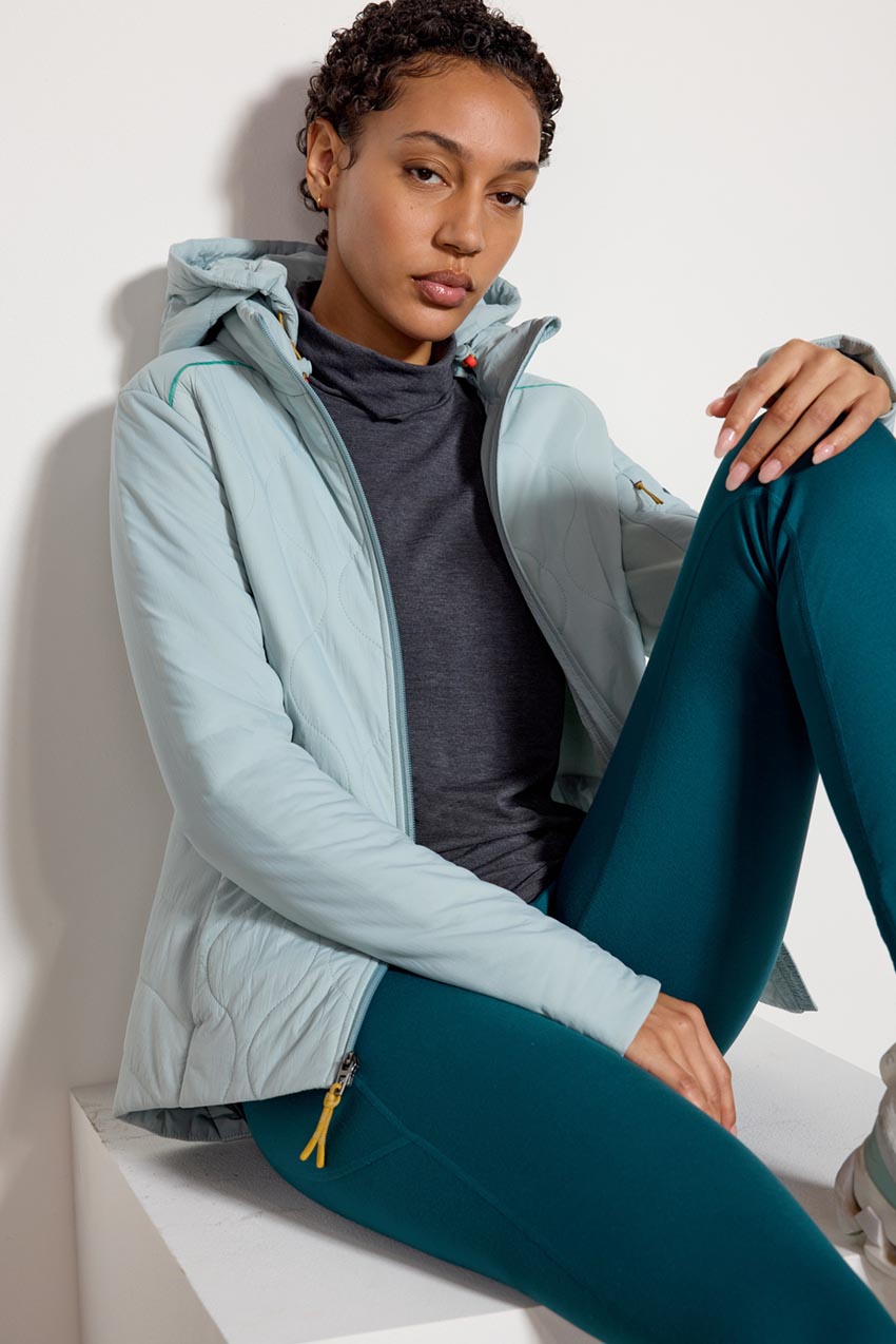 Polar Insulated Jacket - Cold Mint