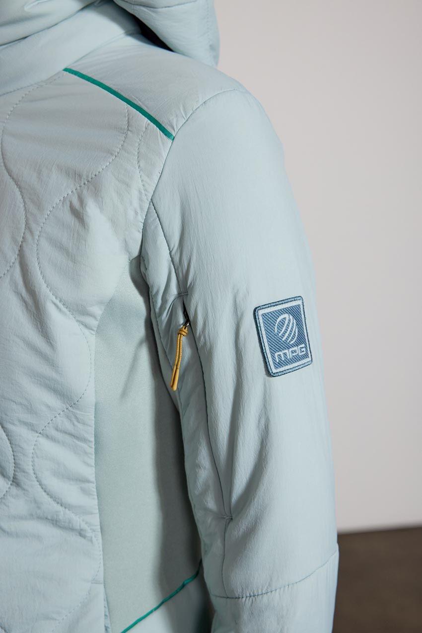 Polar Insulated Mixed Media Tech Jacket