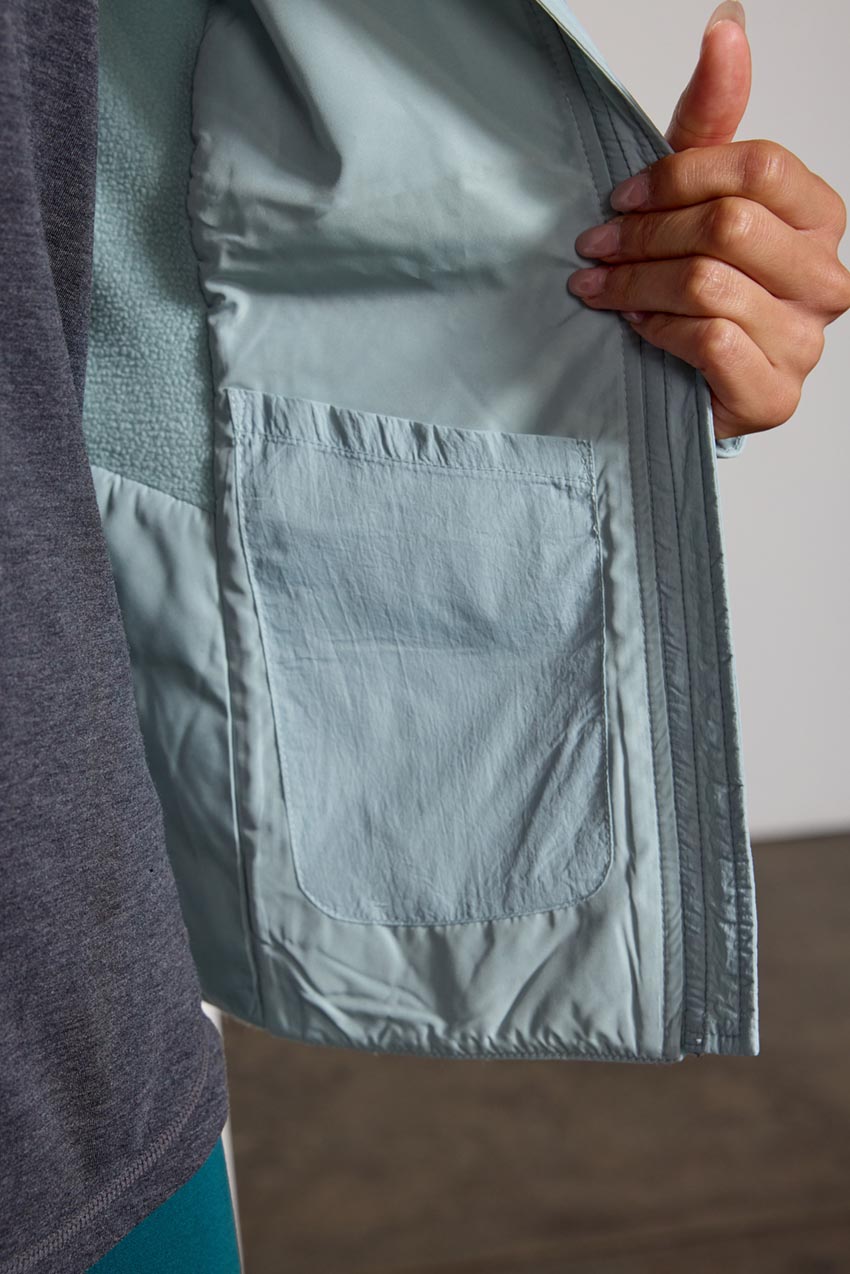 Polar Insulated Mixed Media Tech Jacket