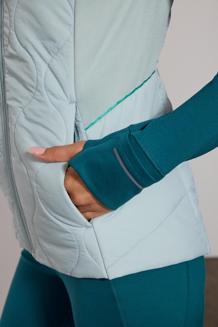Polar Insulated Mixed Media Tech Vest