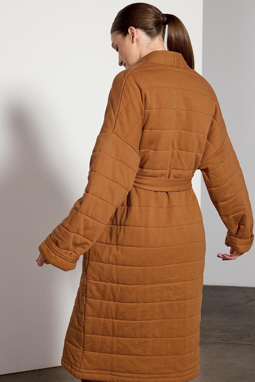 Immerse Quilted Insulated To-The-Studio Coat