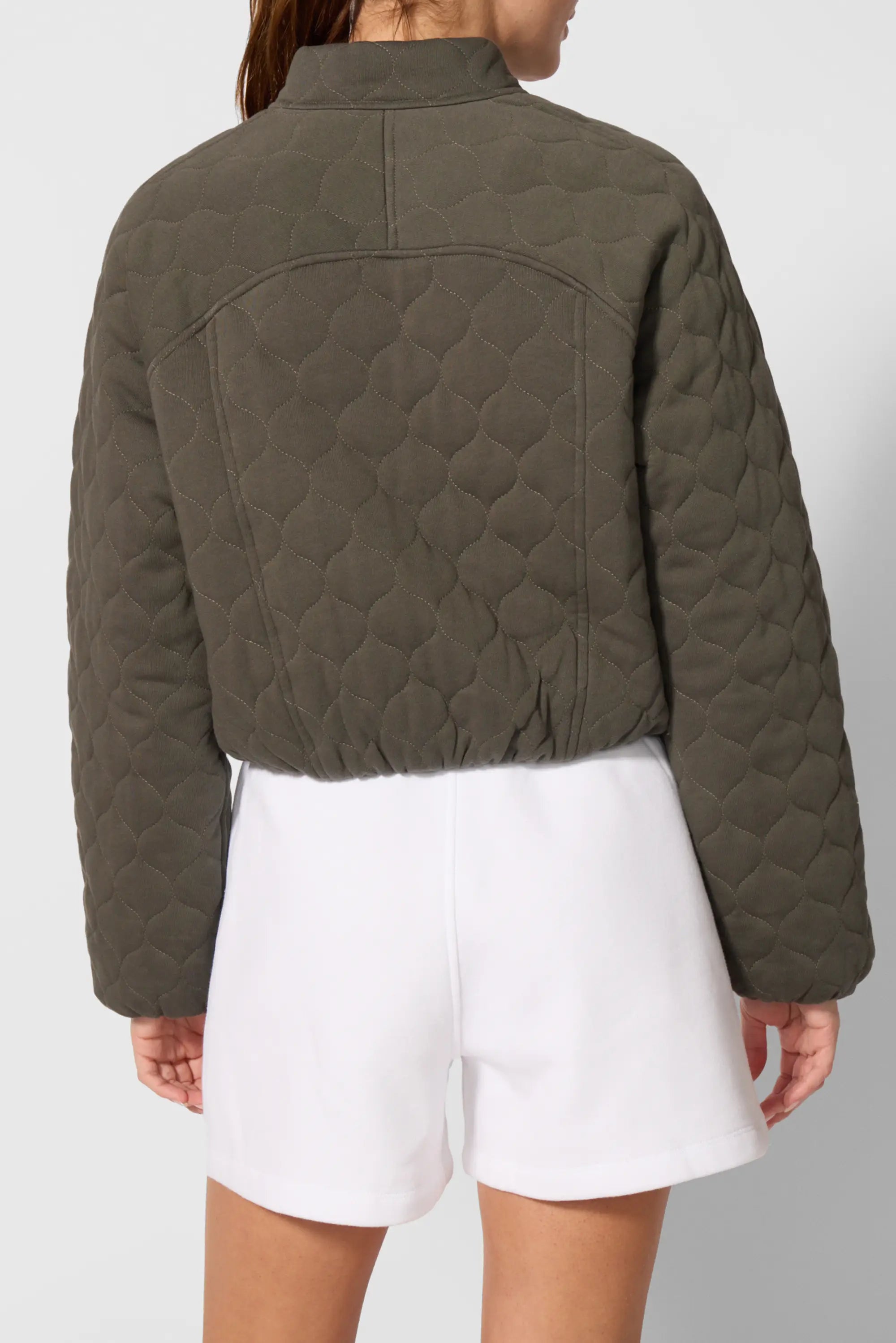 Flourish Quilted Cropped Jacket - Kambaba