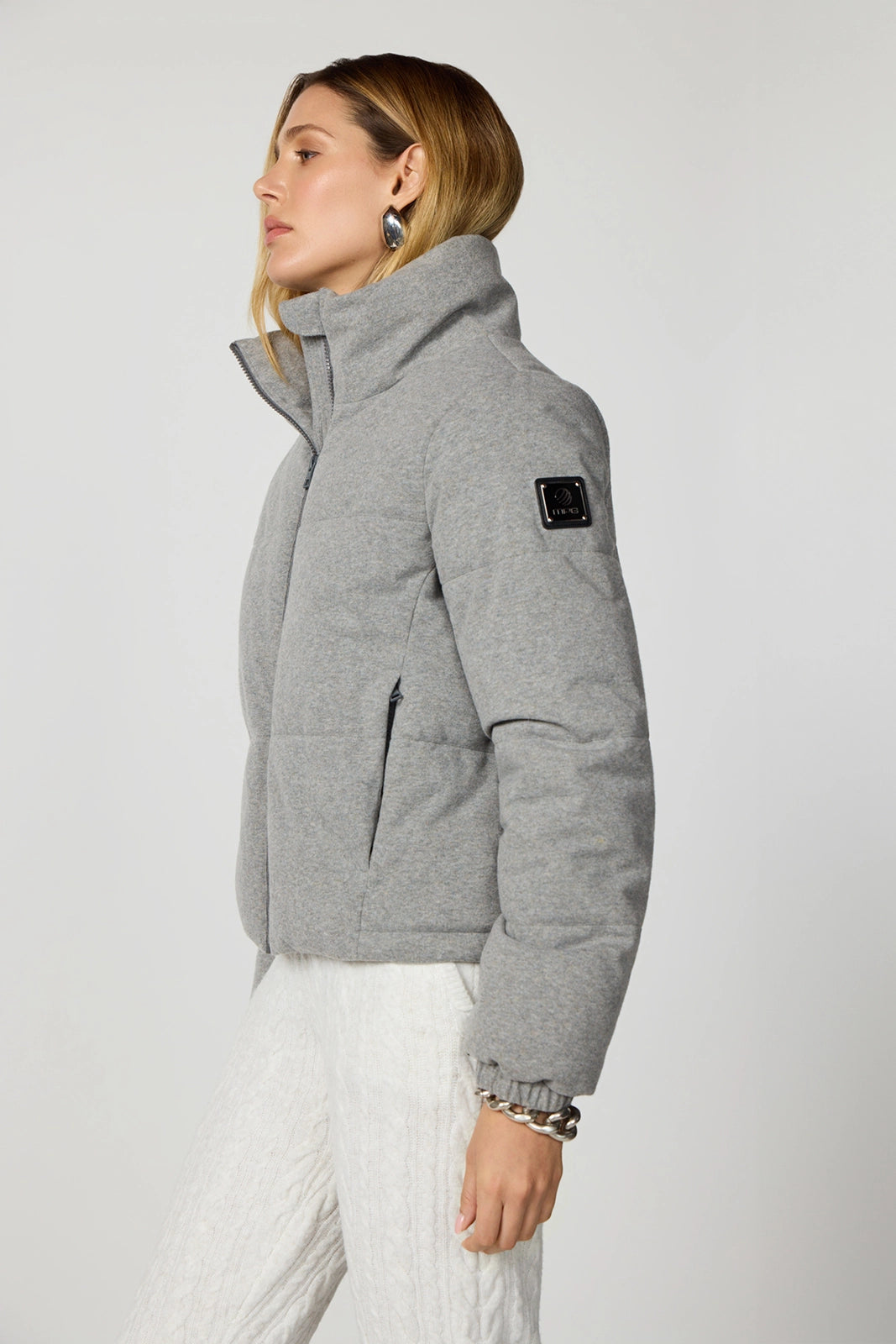 Heathered Jacket - Htr Steel Grey