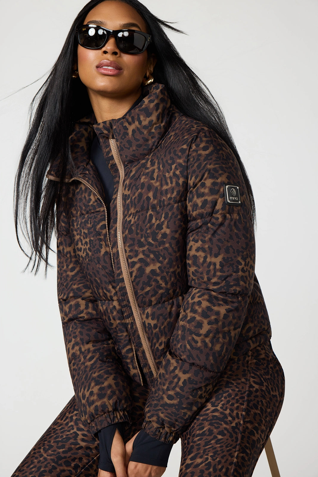 Matte Jacket - Caribou Leopard
