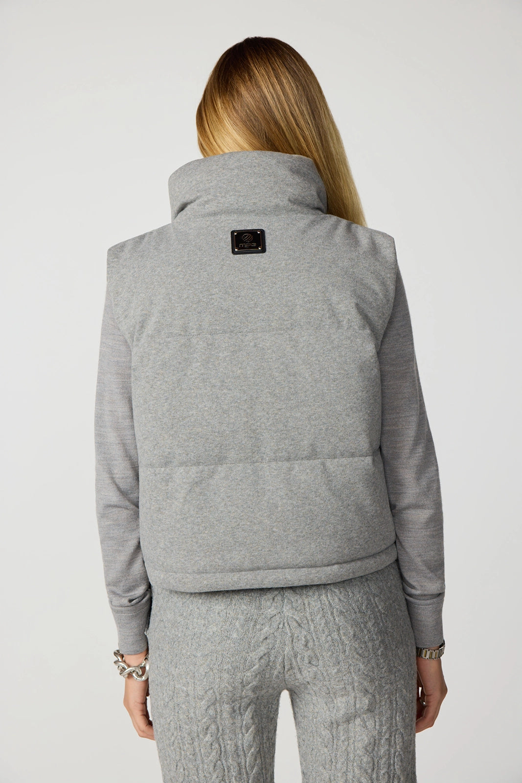 Heathered Vest - Htr Steel Grey