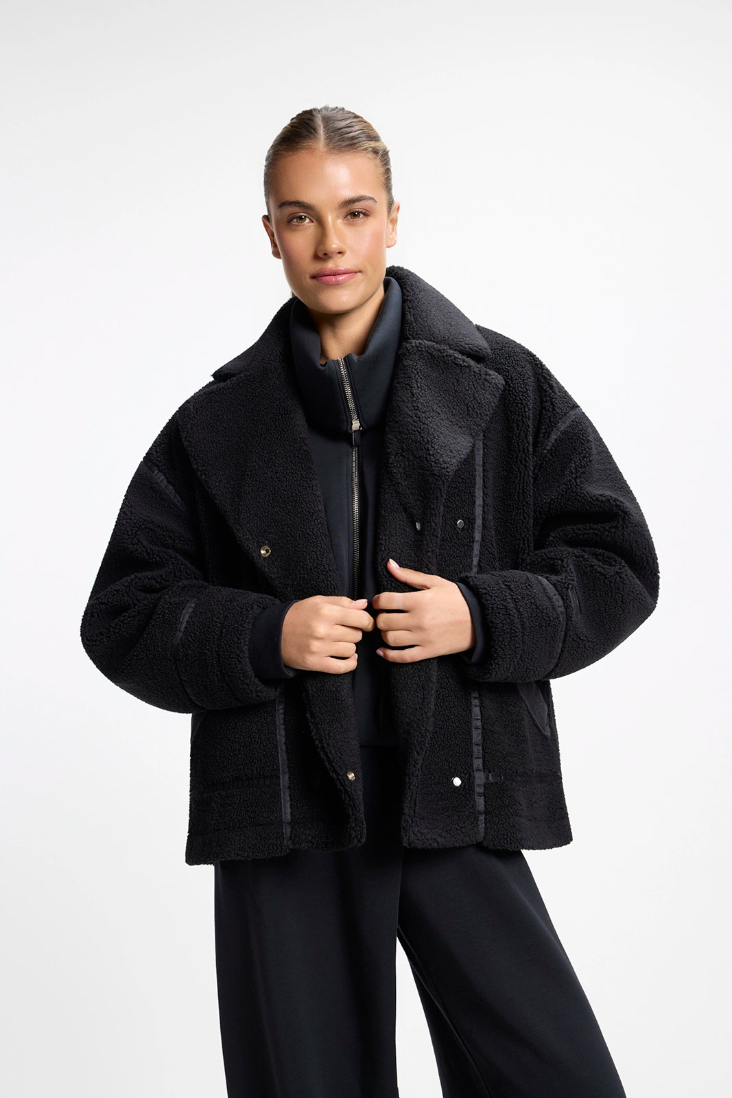 Berber Biker Jacket - Black