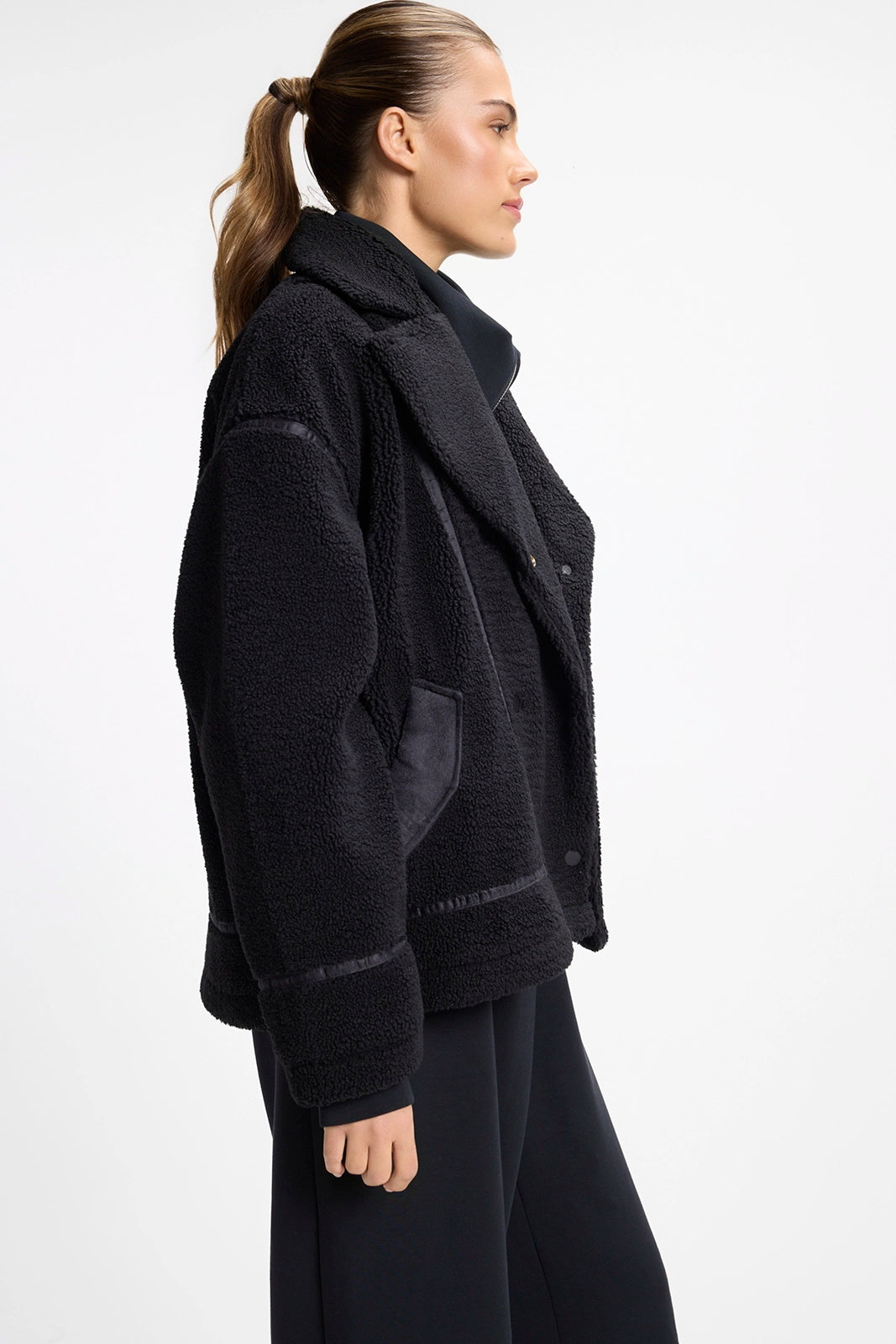 Berber Biker Jacket - Black