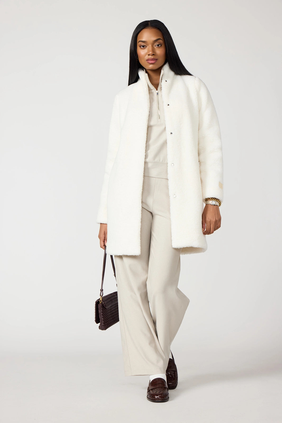 Berber Long Jacket - Vanilla