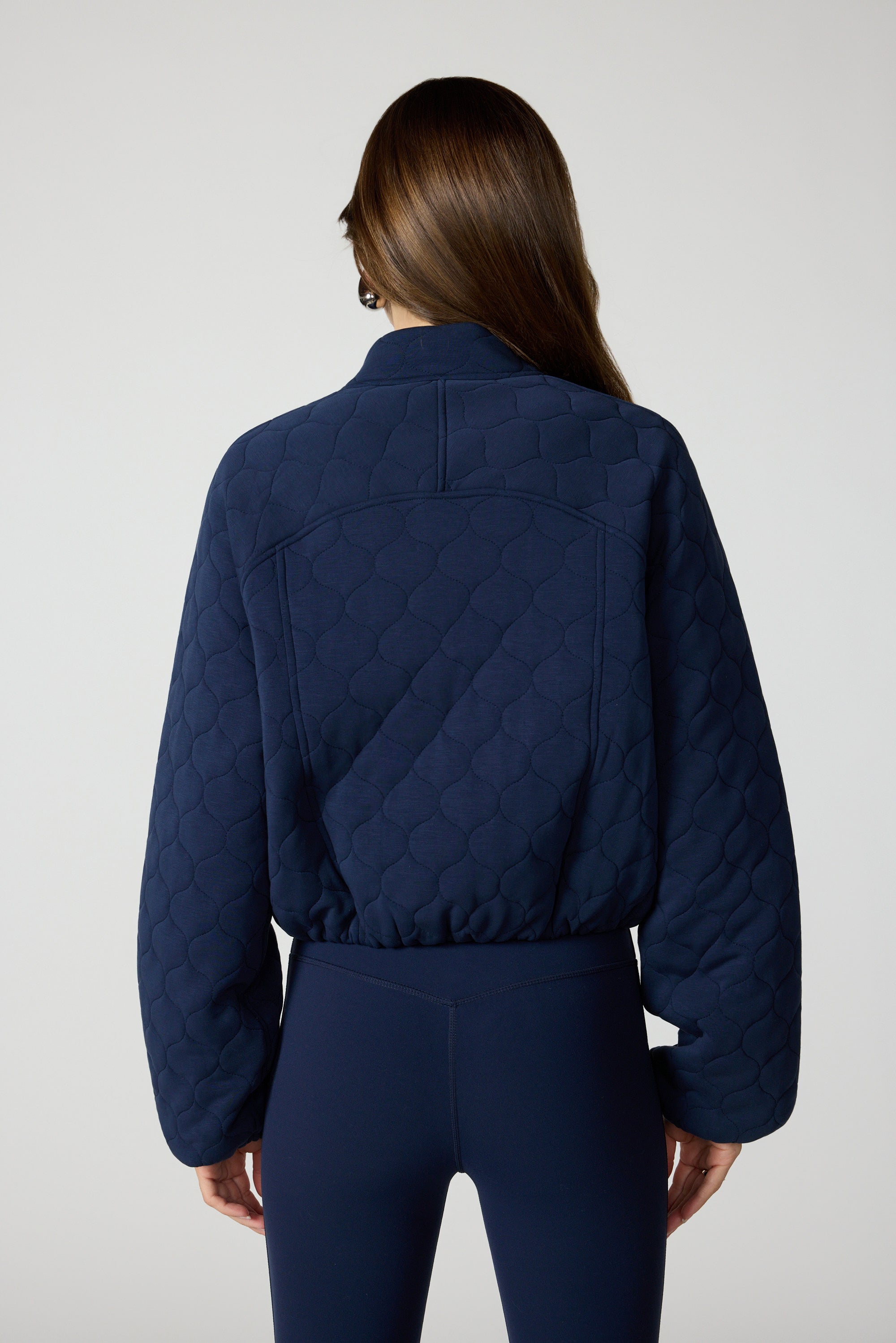 Dreamweave Quilted Jacket - Navy Blazer