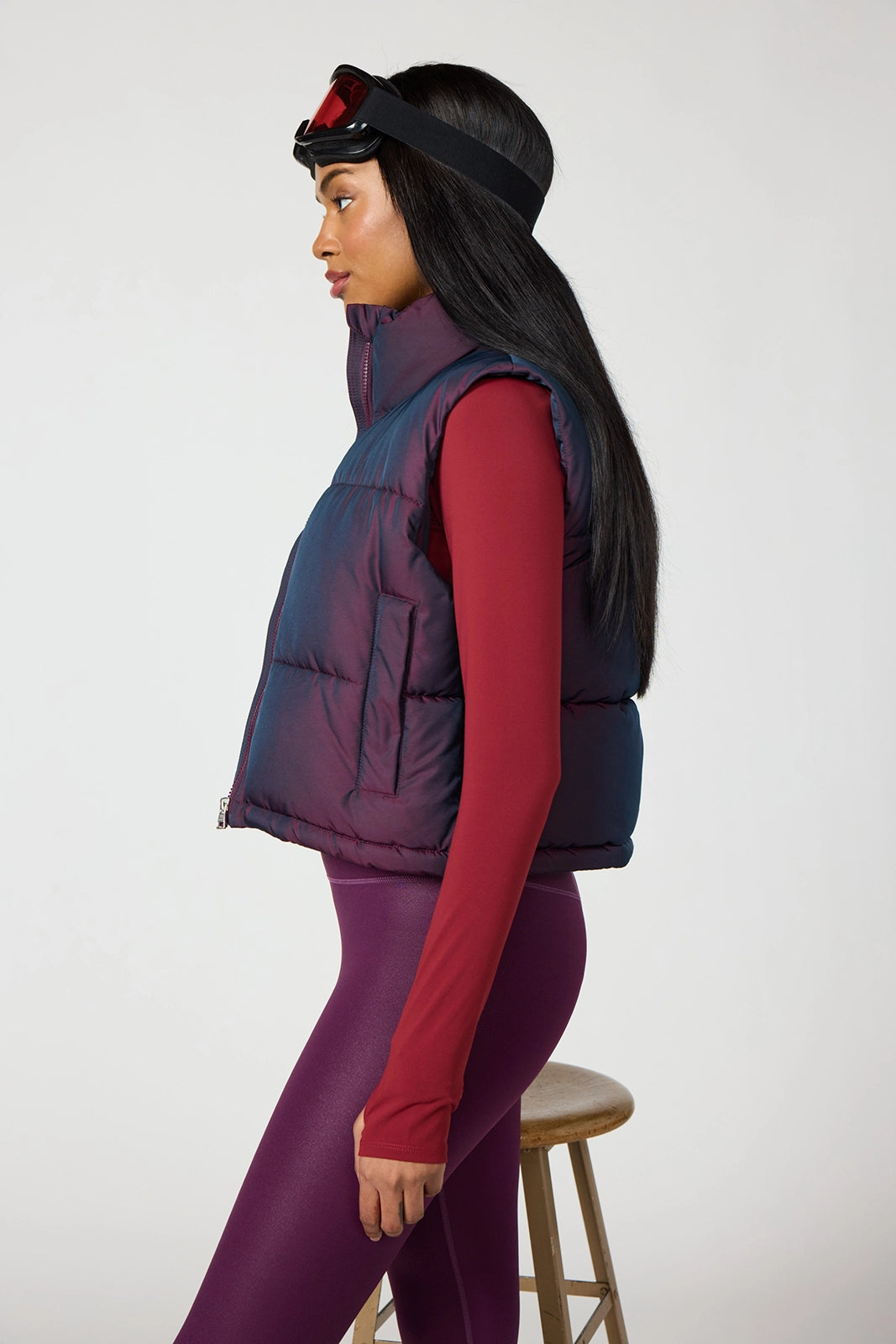 Aurora Vest - Merlot Aurora