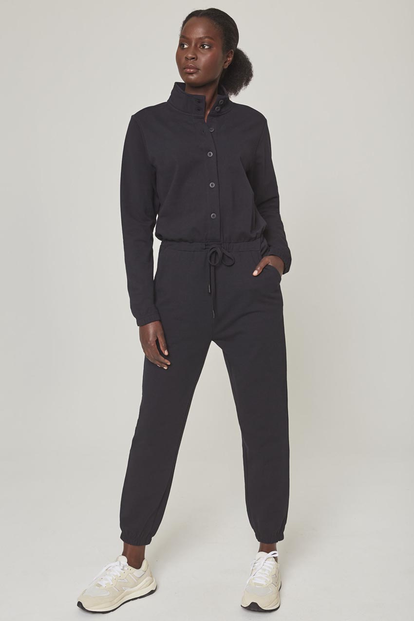 Unwind Button Up Jumpsuit