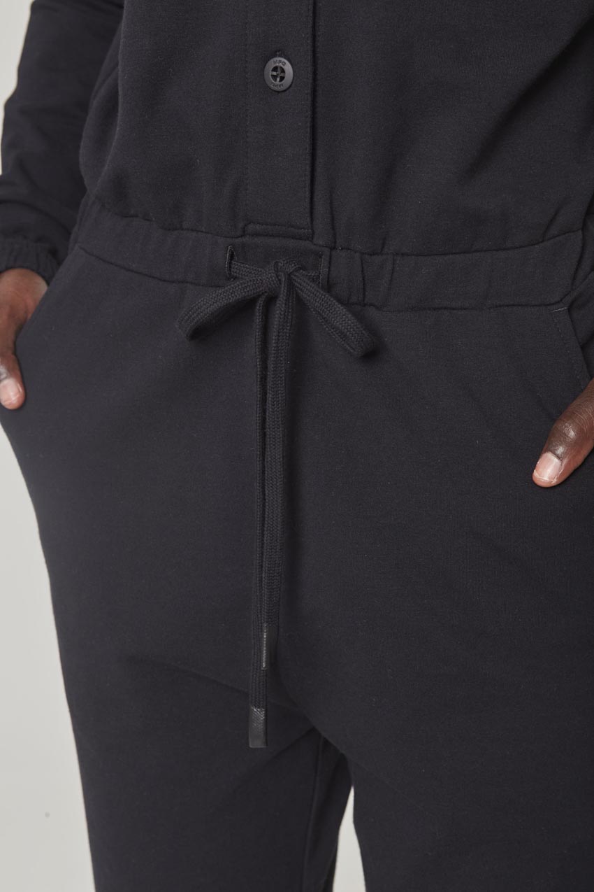 Unwind Button Up Jumpsuit
