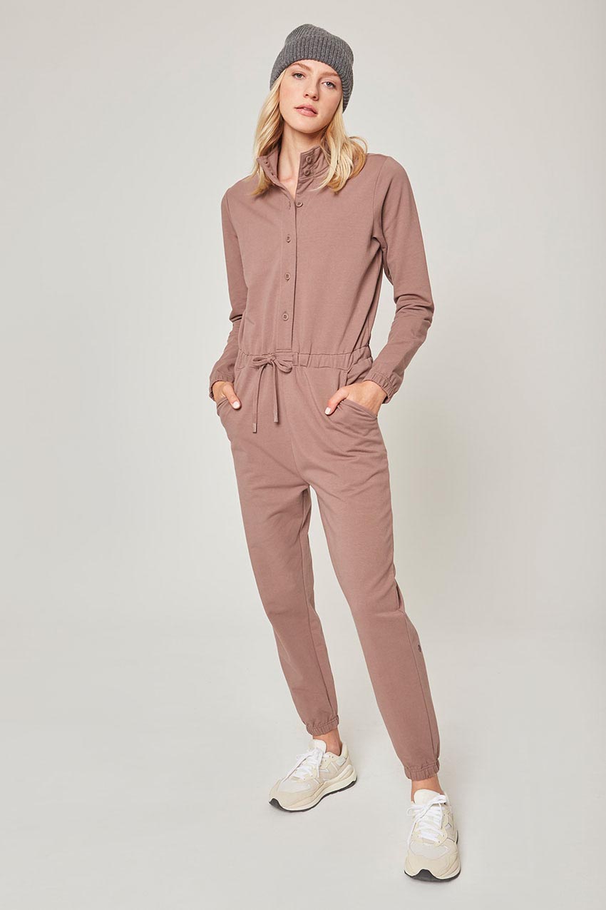 Unwind Button Up Jumpsuit