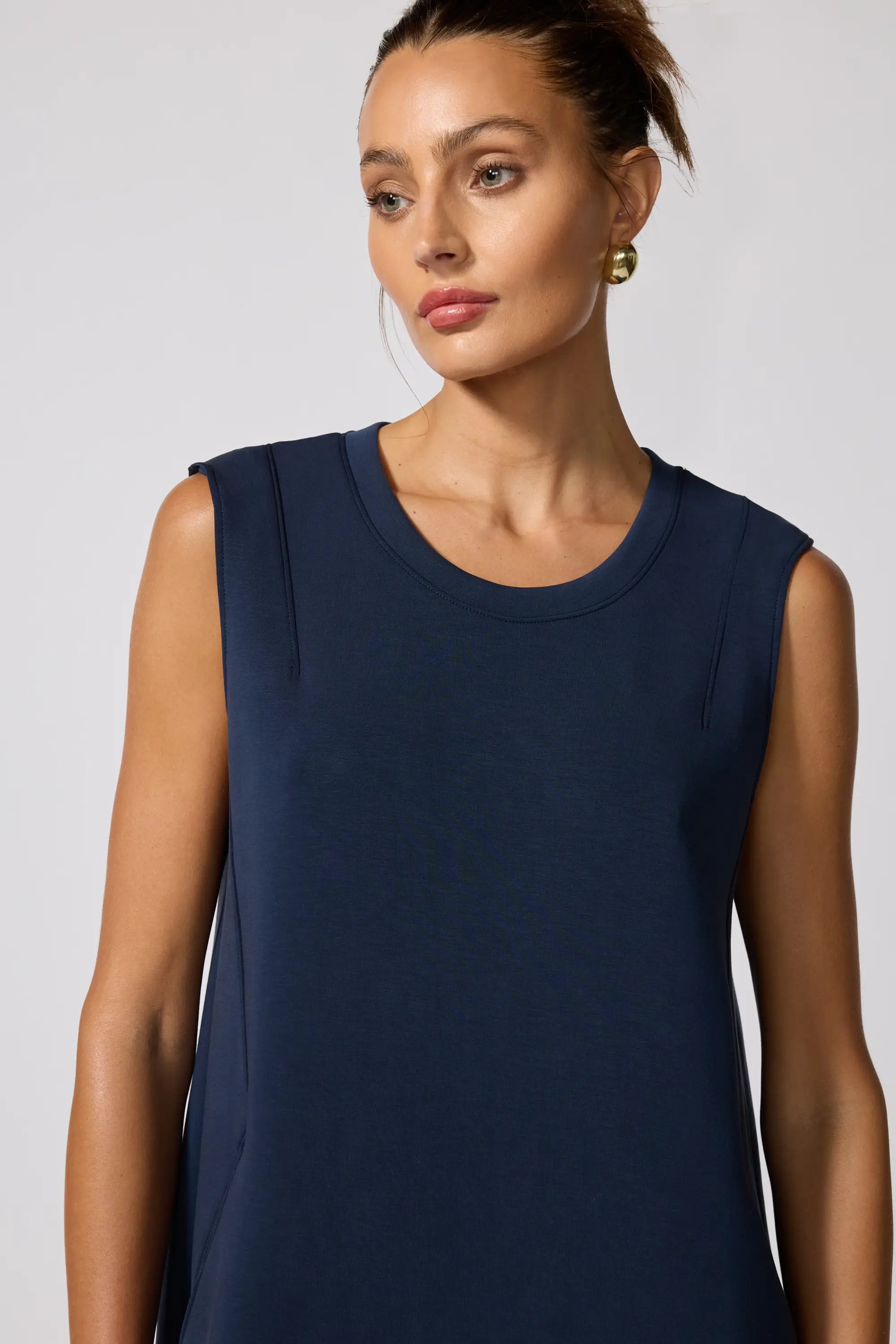 Dreamweave Dress - Navy Blazer