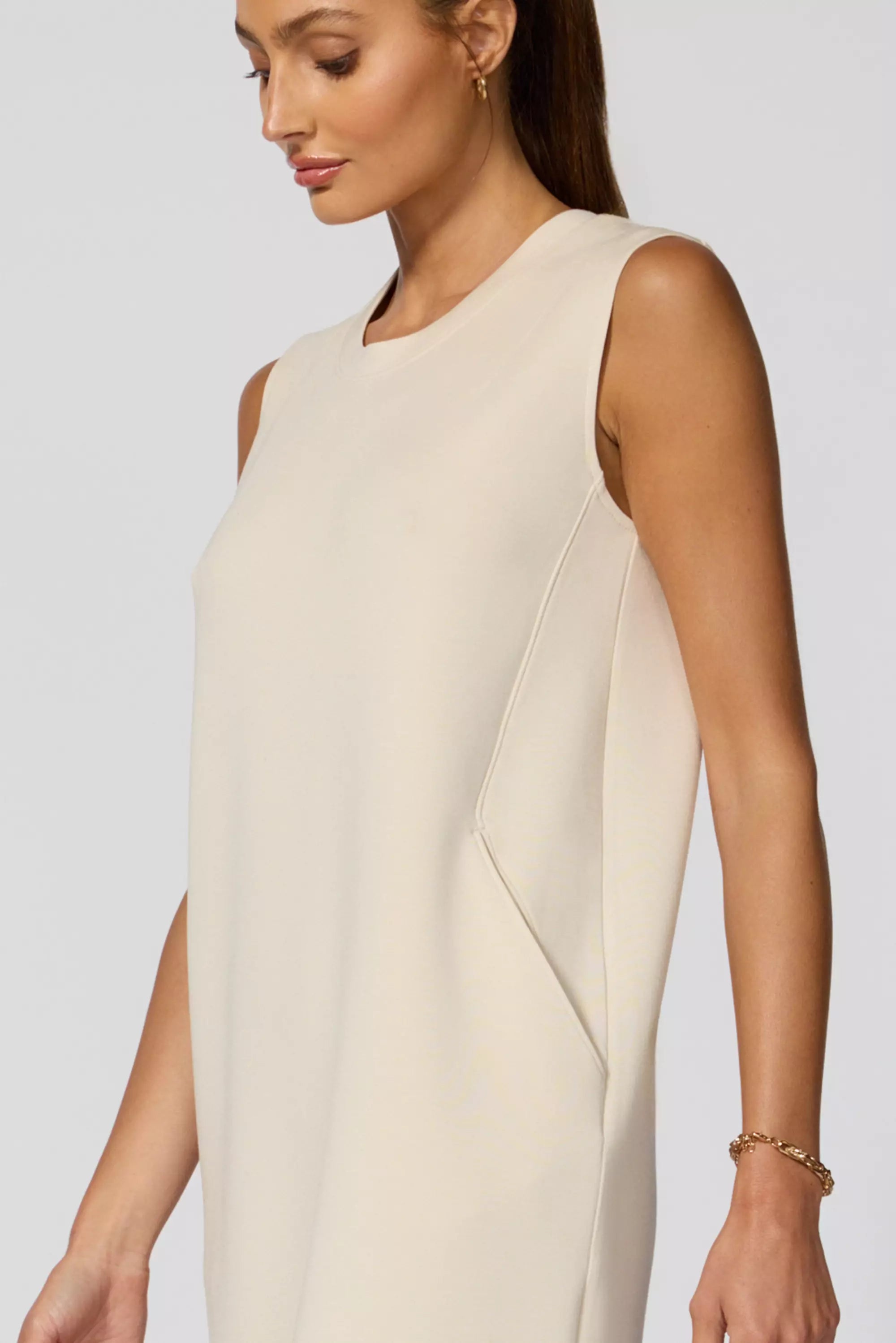 Dreamweave™ Dress - Stone