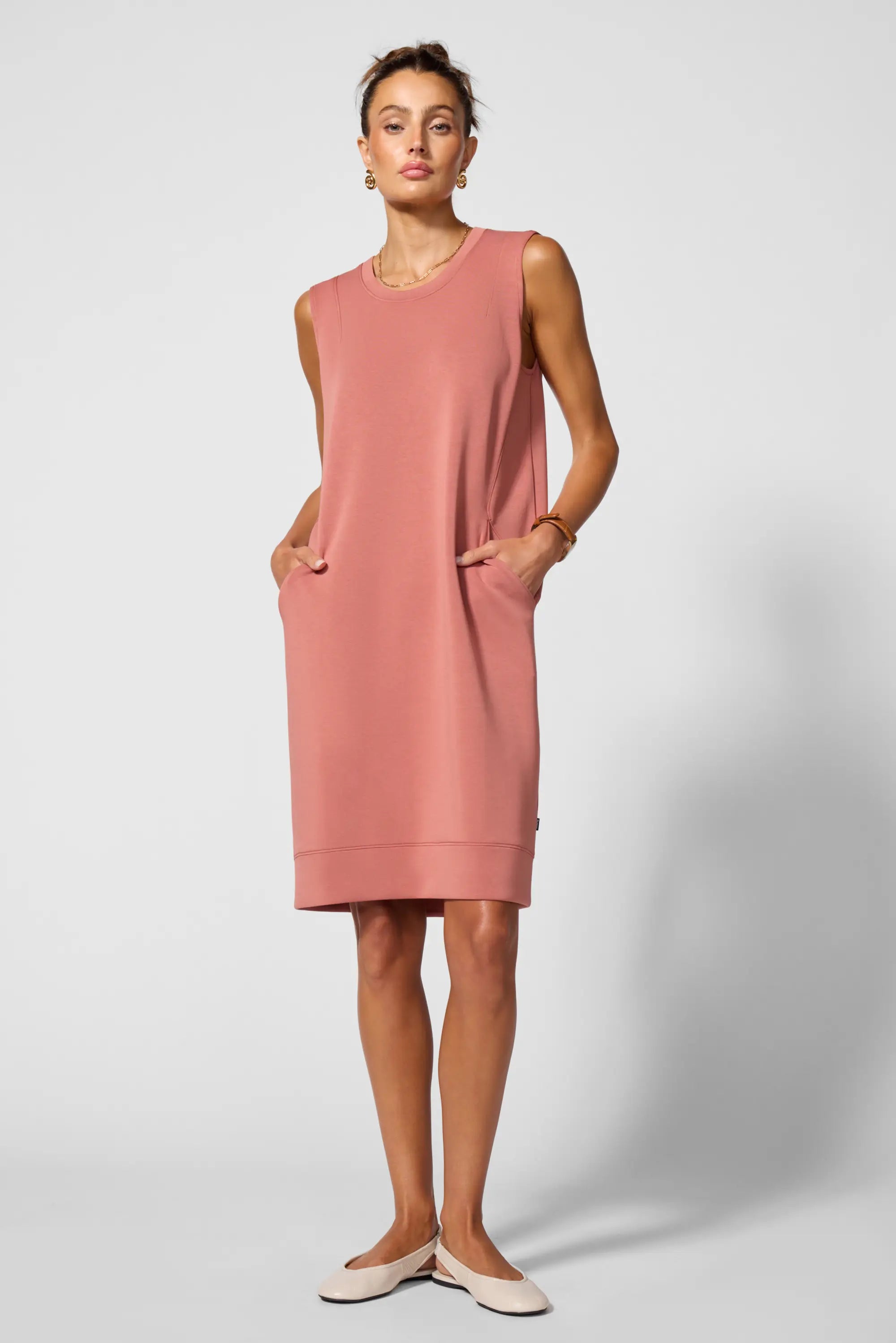 Dreamweave Dress - Cedar Wood